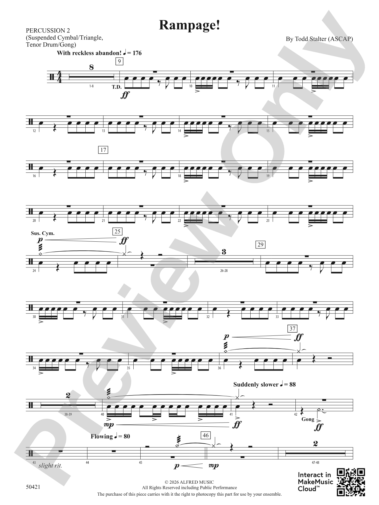 Rampage!: 2nd Percussion