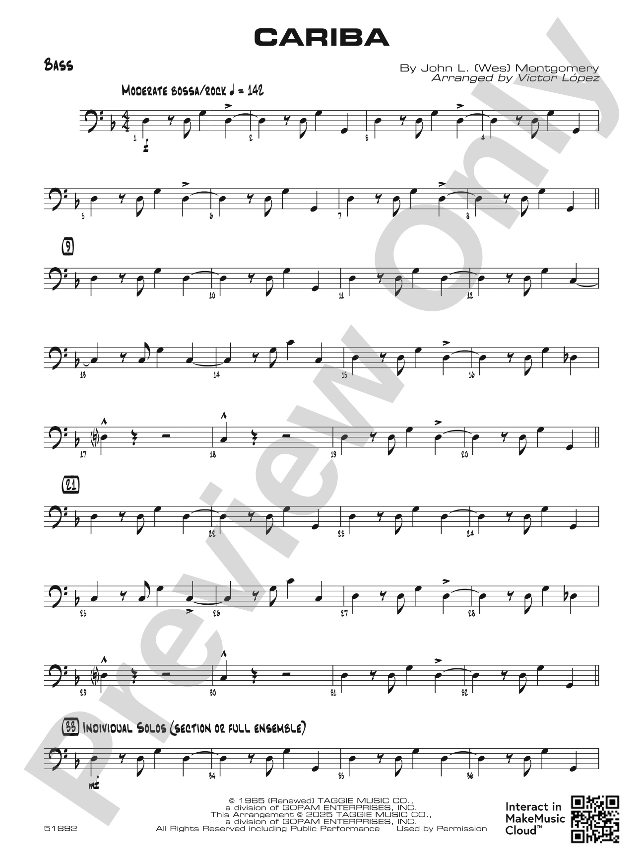 Cariba: String Bass