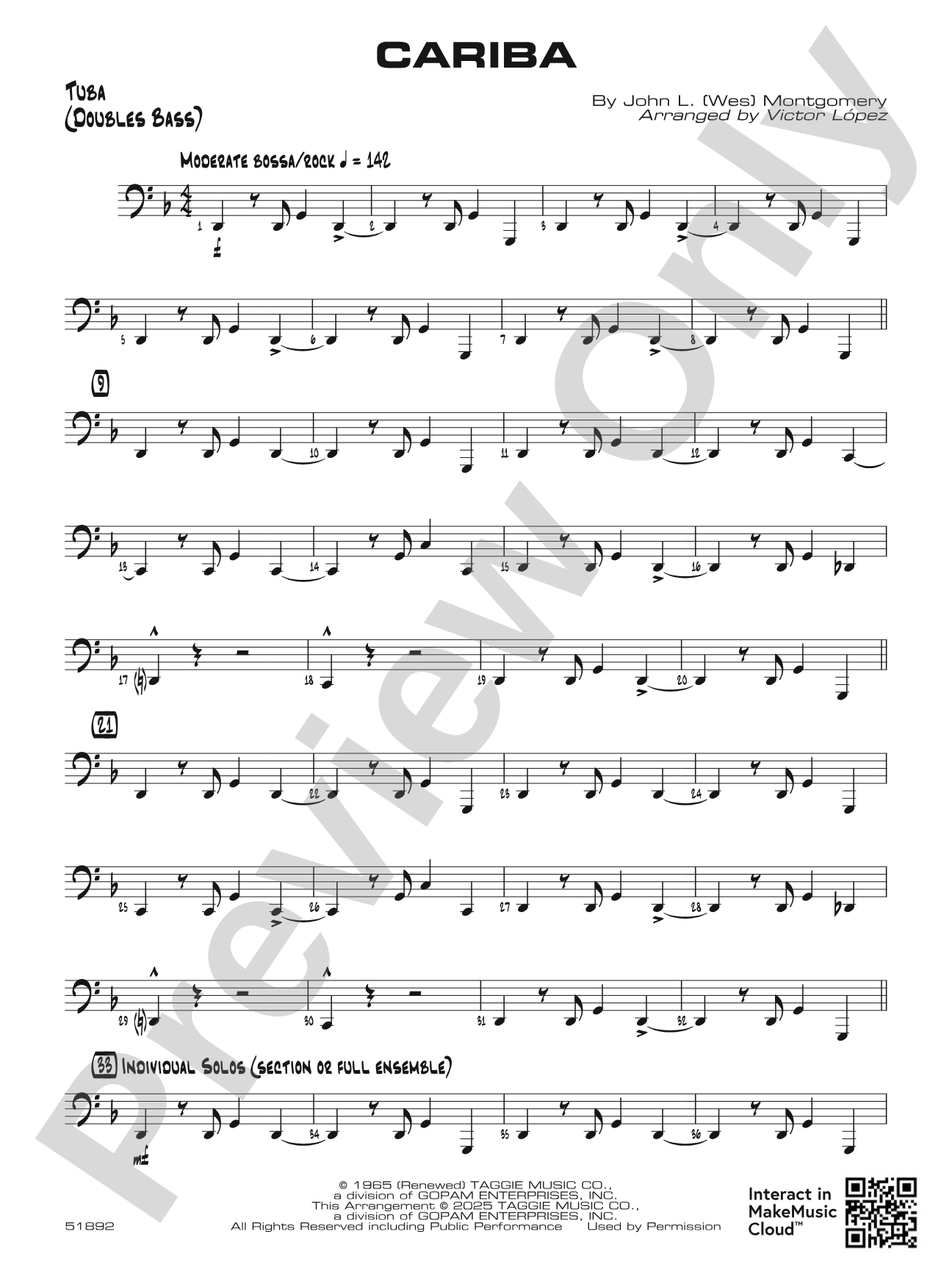 Cariba: Tuba