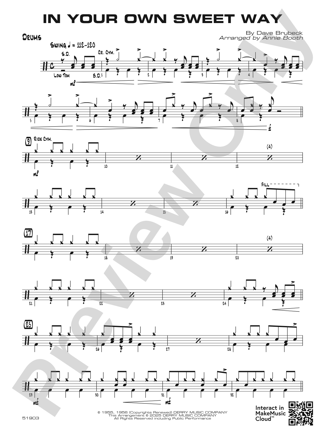 In Your Own Sweet Way: Drums