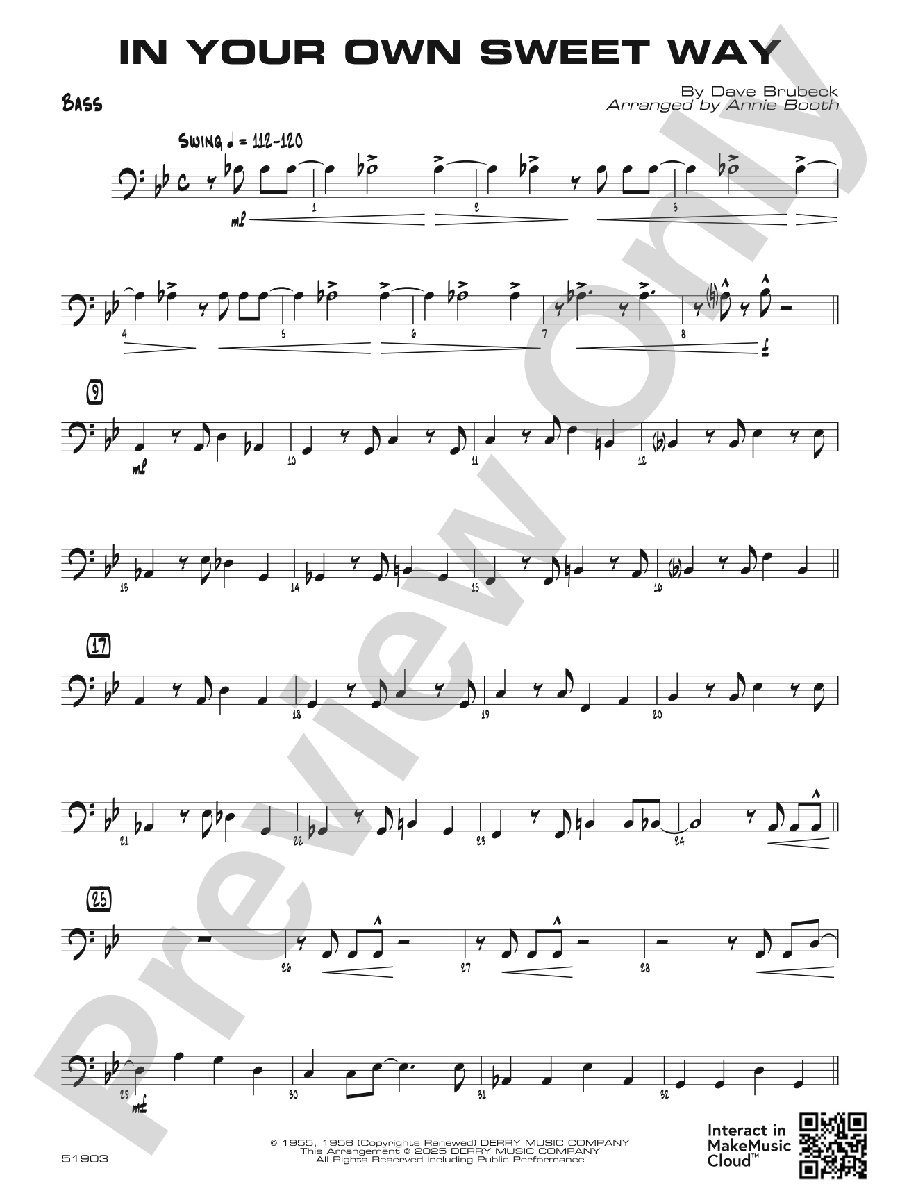 In Your Own Sweet Way: String Bass