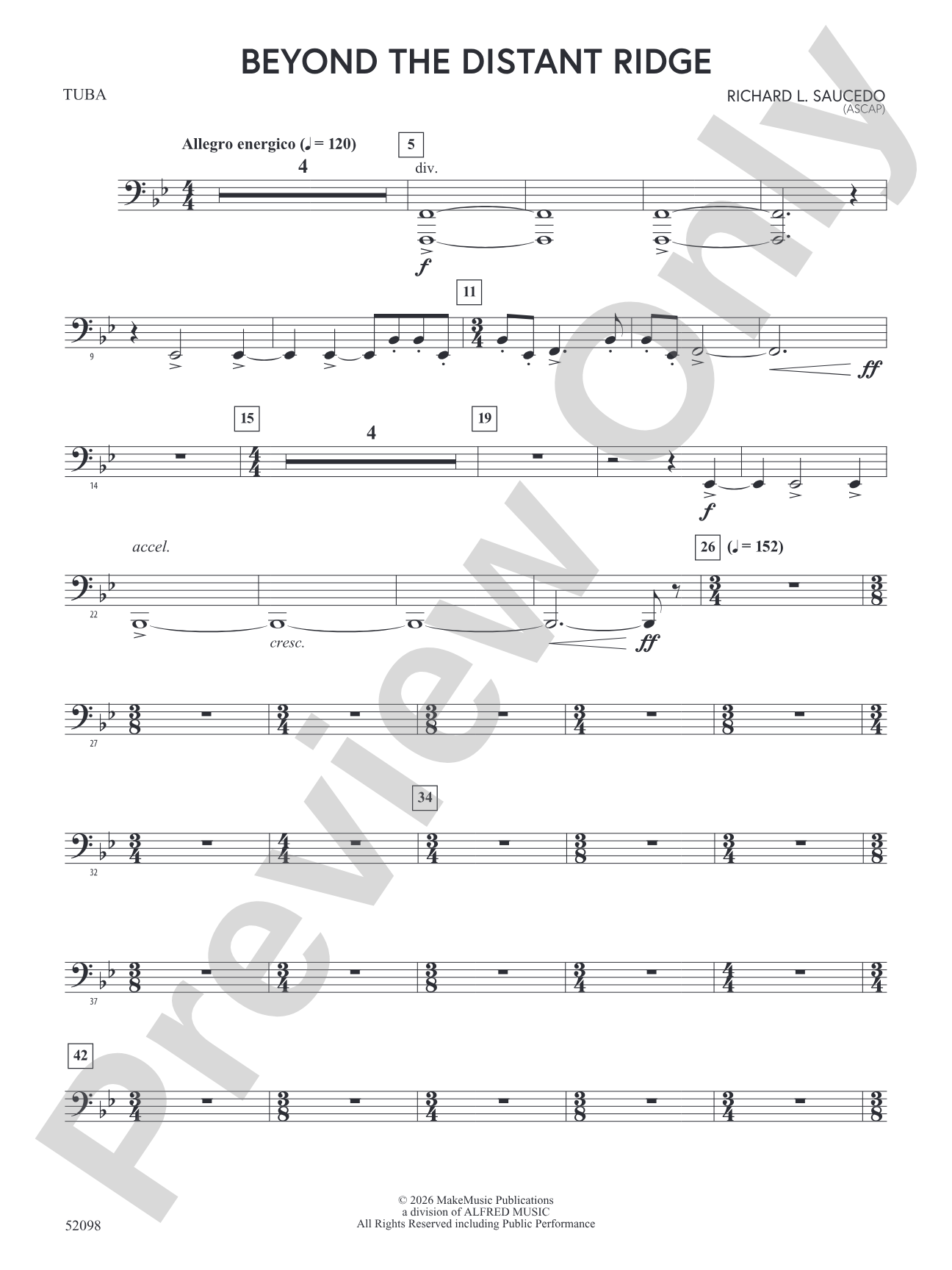 Beyond the Distant Ridge: Tuba