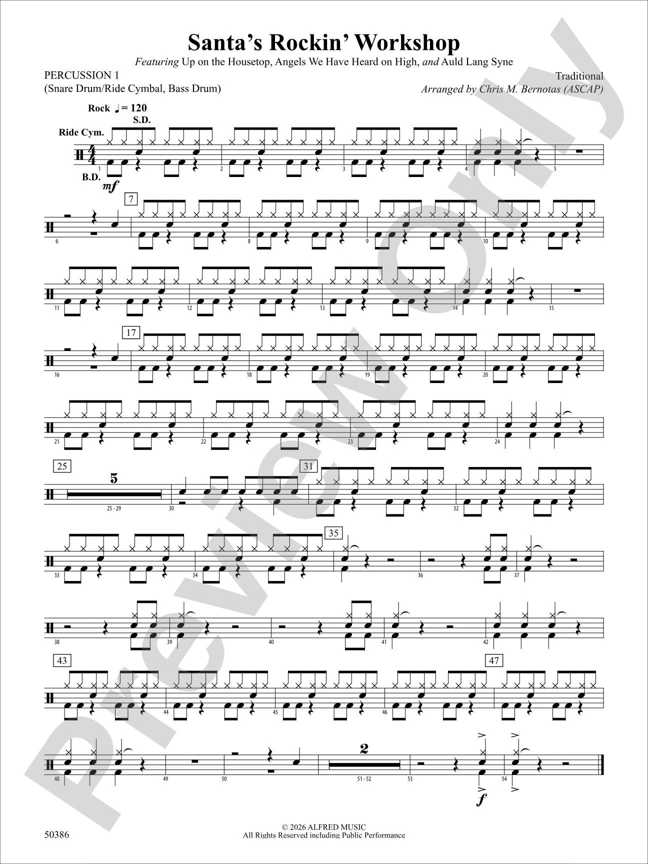 Santa's Rockin' Workshop: 1st Percussion