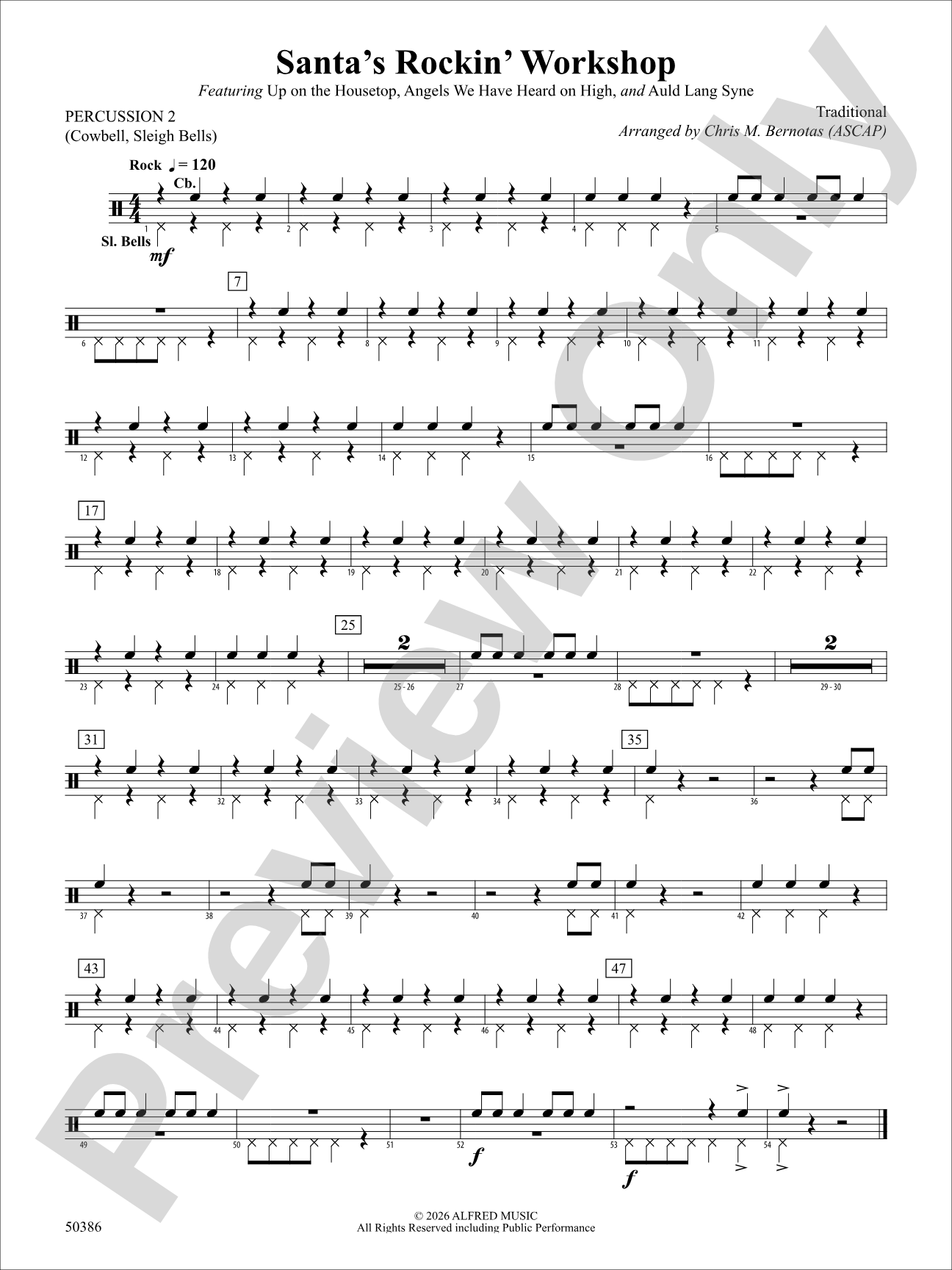 Santa's Rockin' Workshop: 2nd Percussion