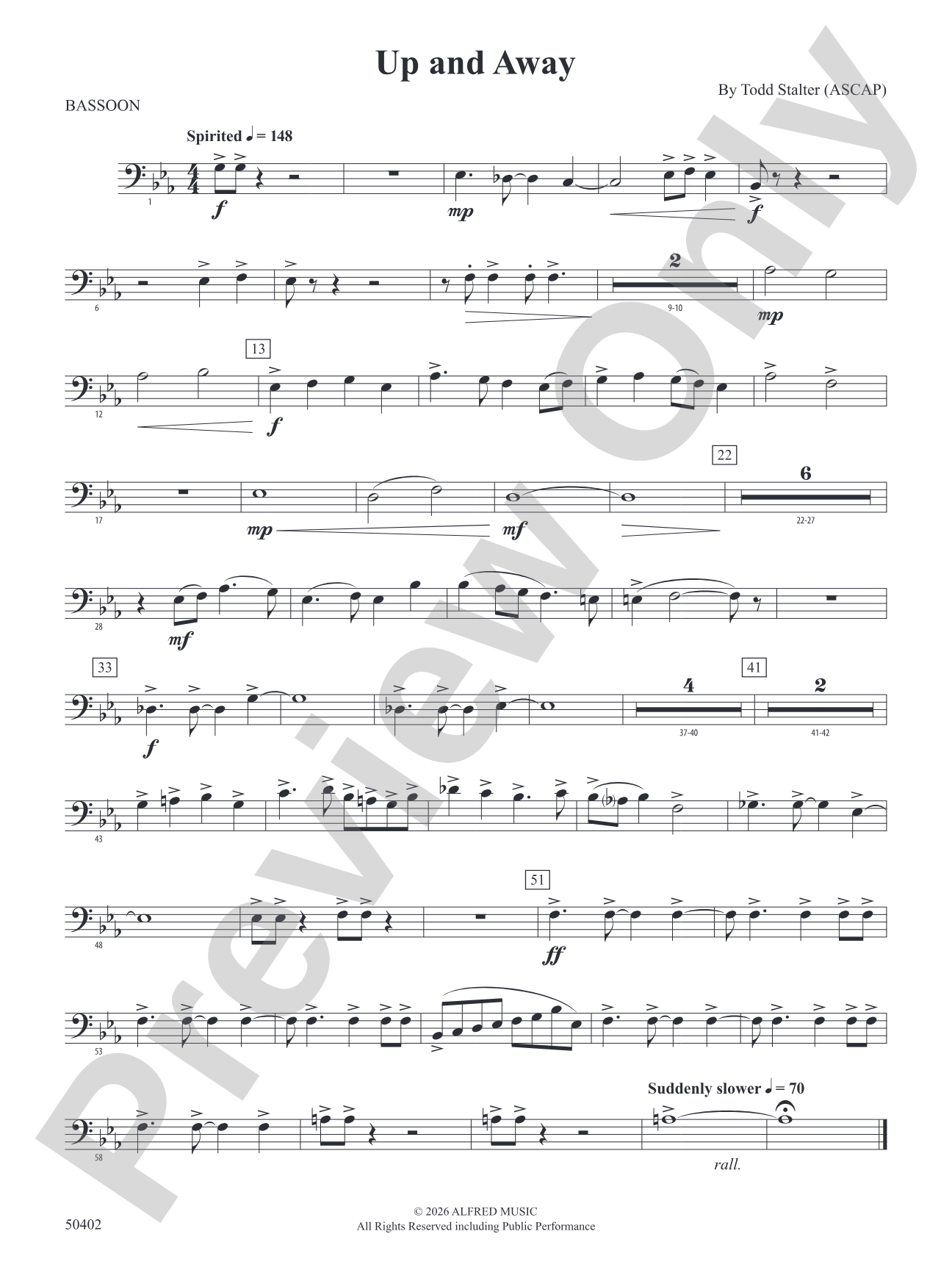 Up and Away: Bassoon
