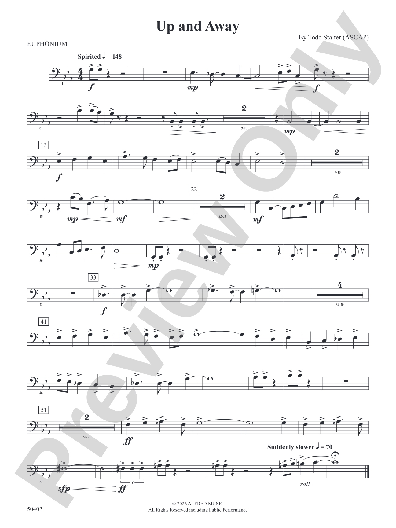 Up and Away: Baritone B.C.