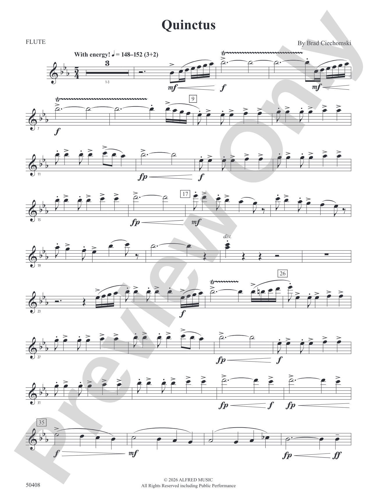Quinctus: Flute