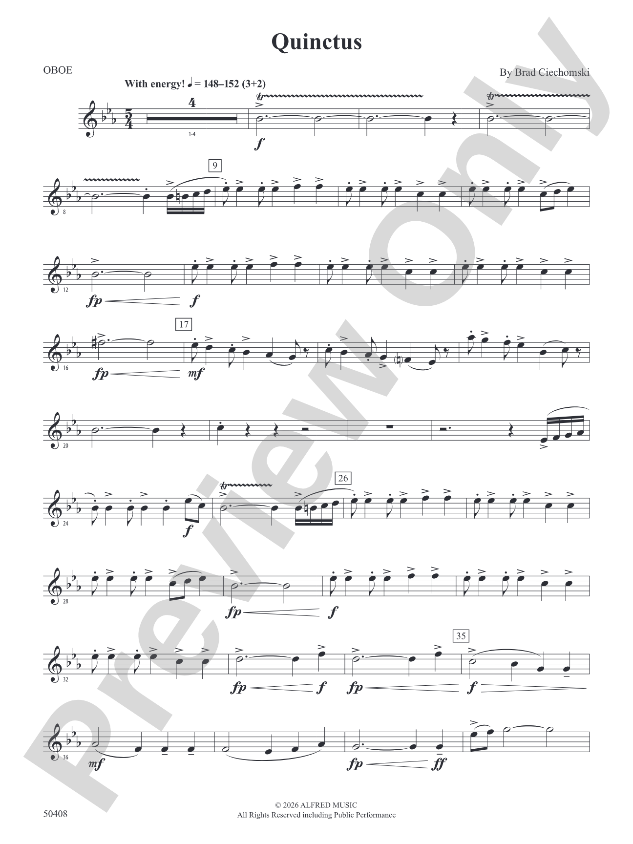 Quinctus: Oboe