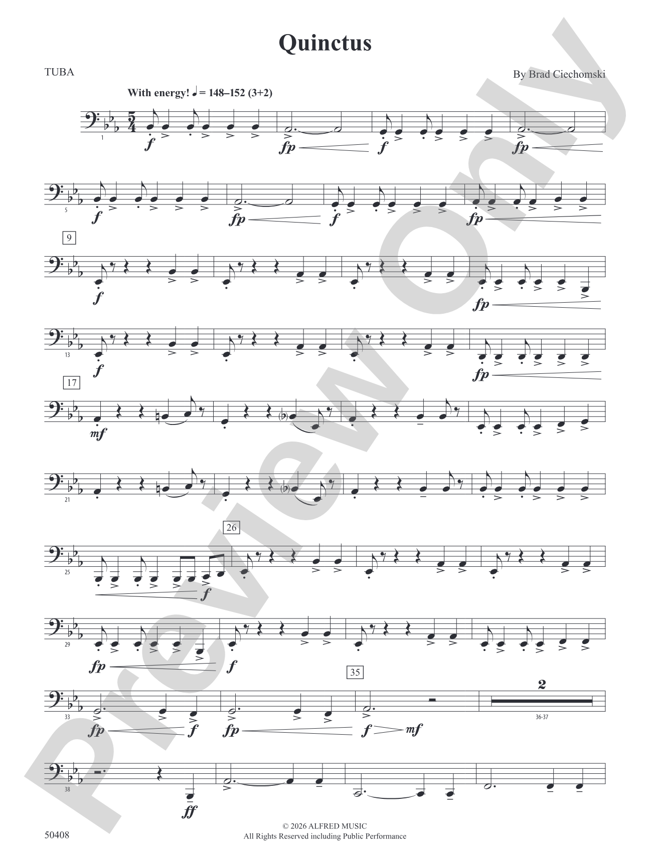 Quinctus: Tuba
