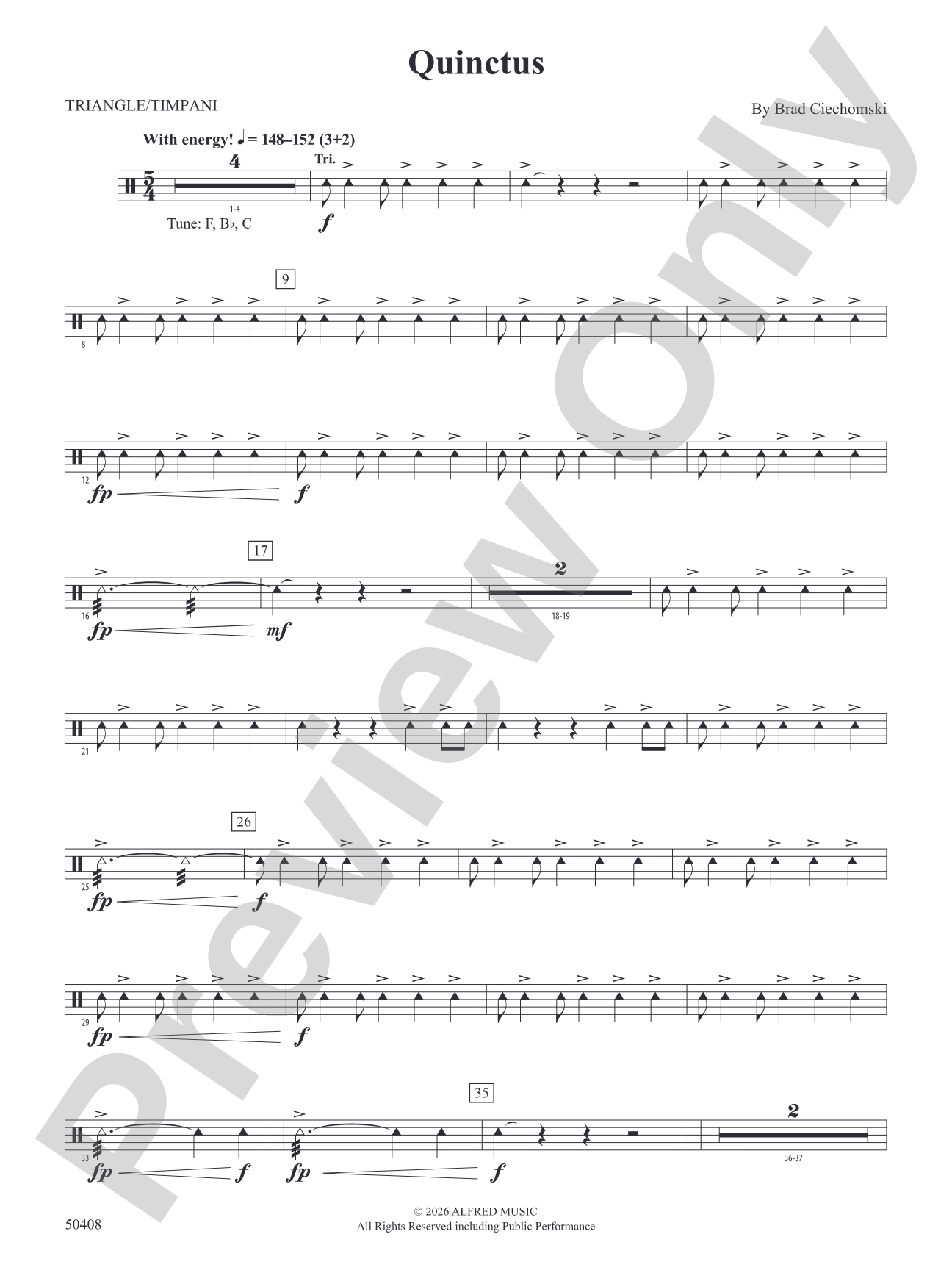 Quinctus: Timpani