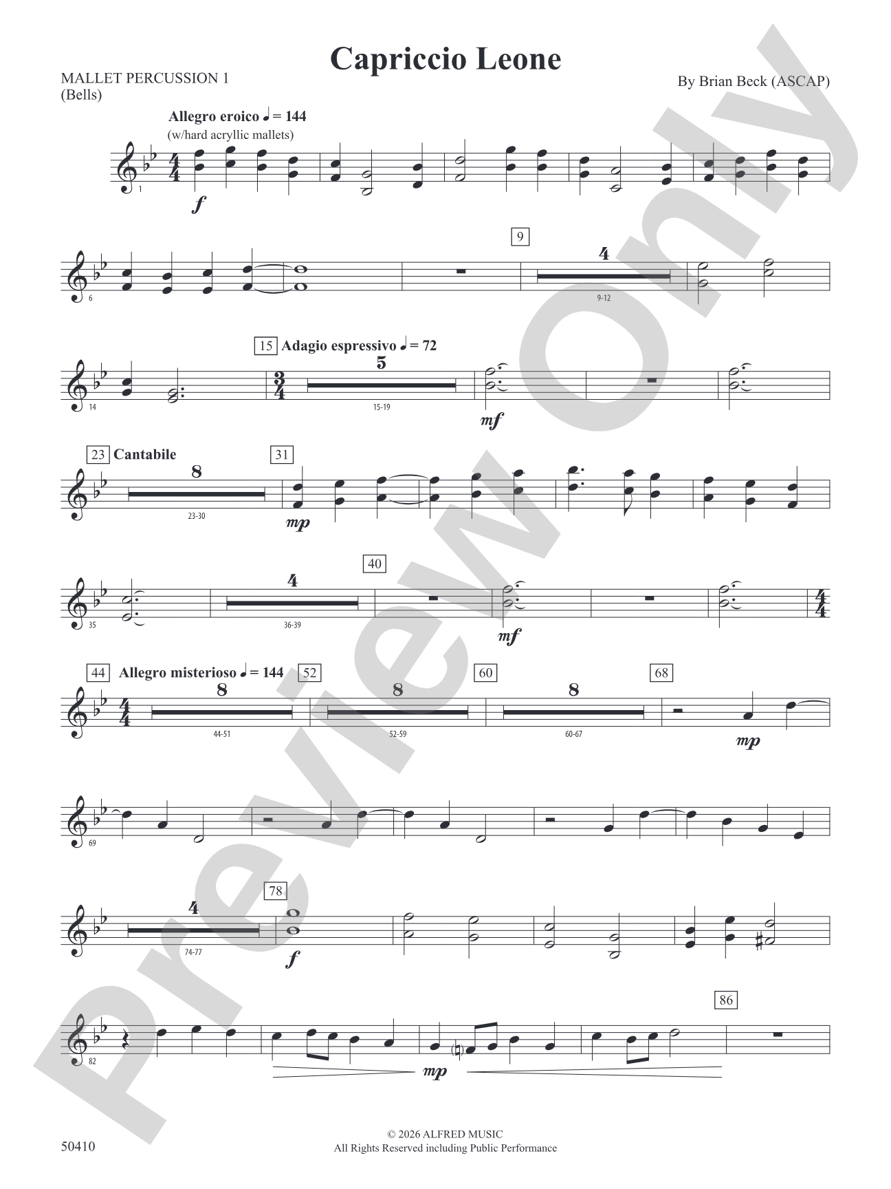 Capriccio Leone: Mallets