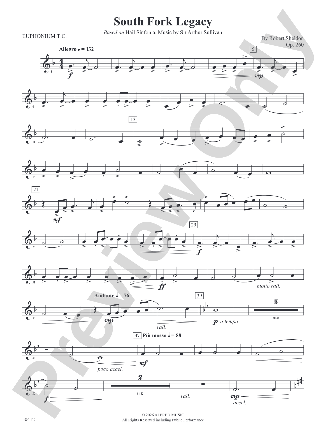 South Fork Legacy: Baritone T.C.