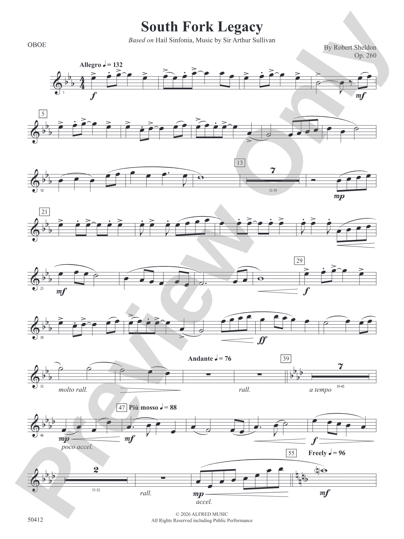 South Fork Legacy: Oboe