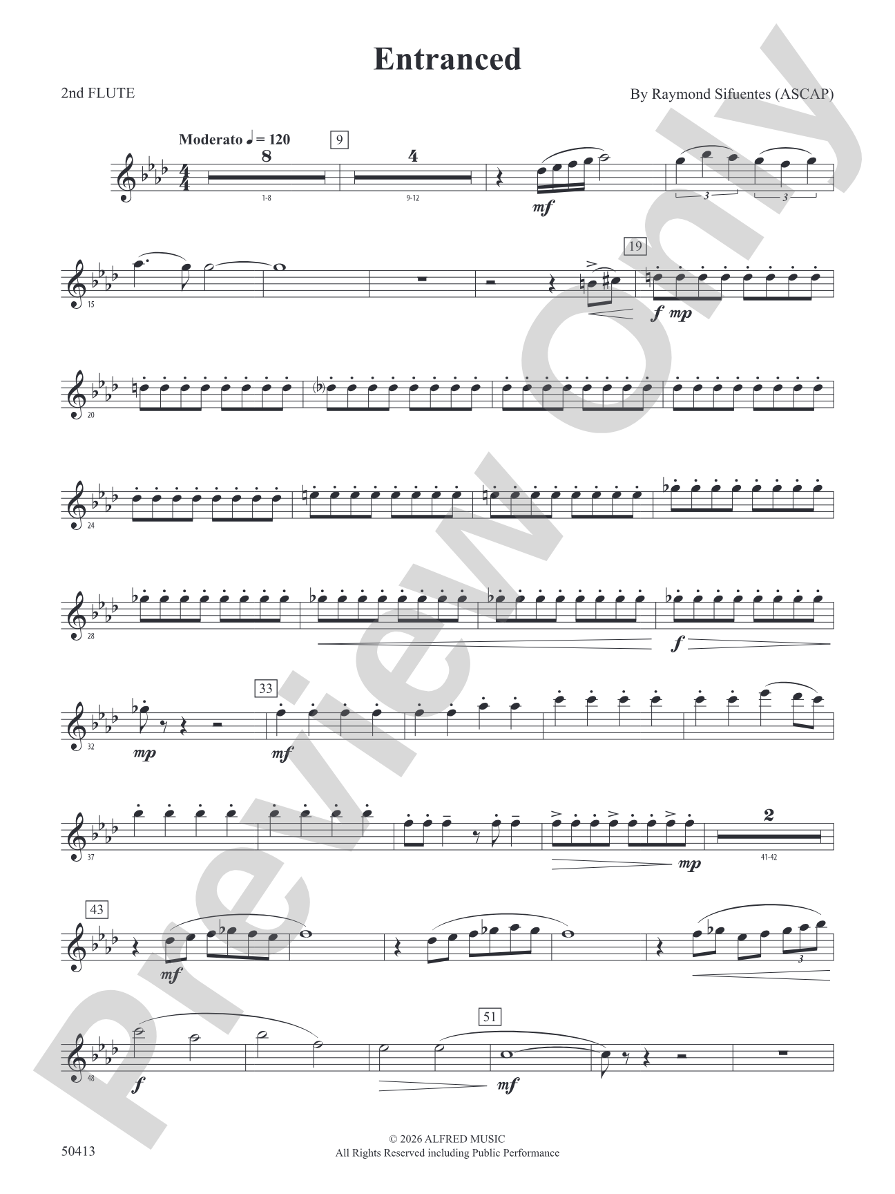 Entranced: 2nd Flute