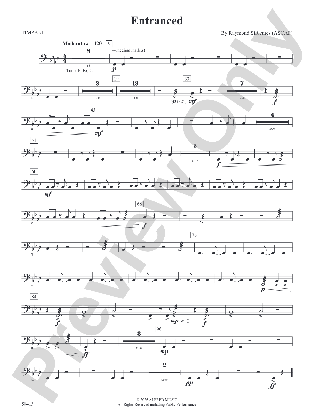 Entranced: Timpani