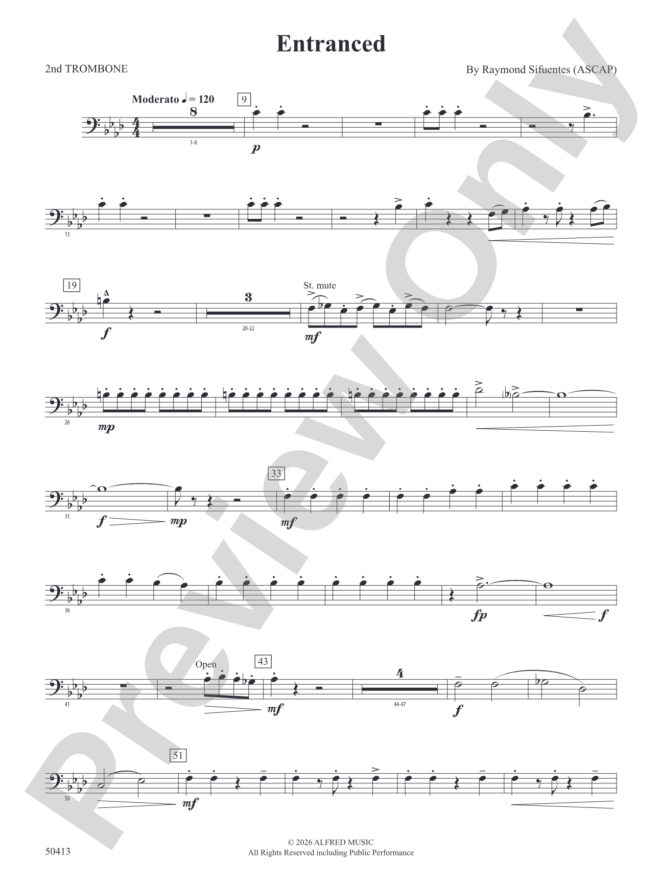 Entranced: 2nd Trombone