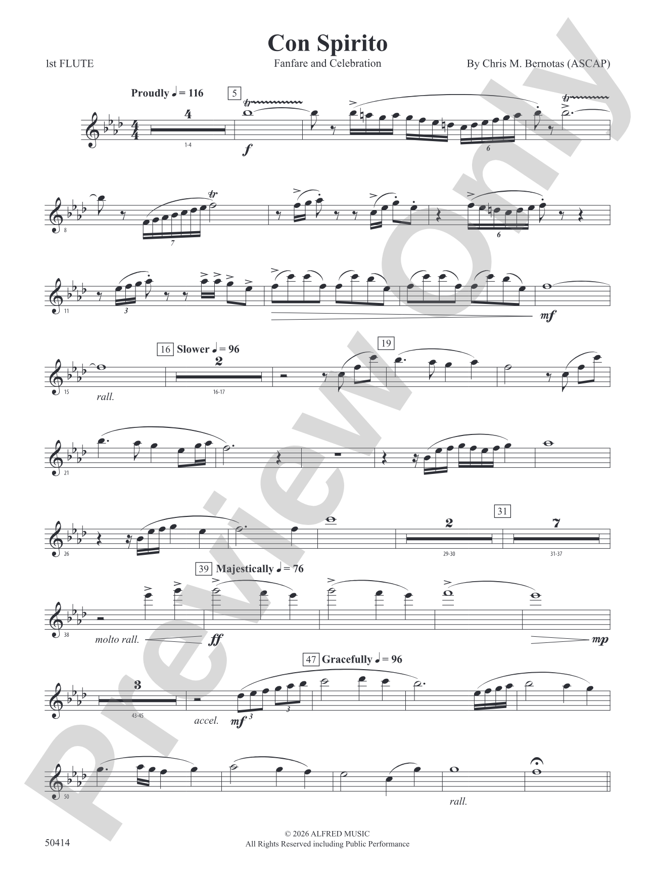 Con Spirito: Flute