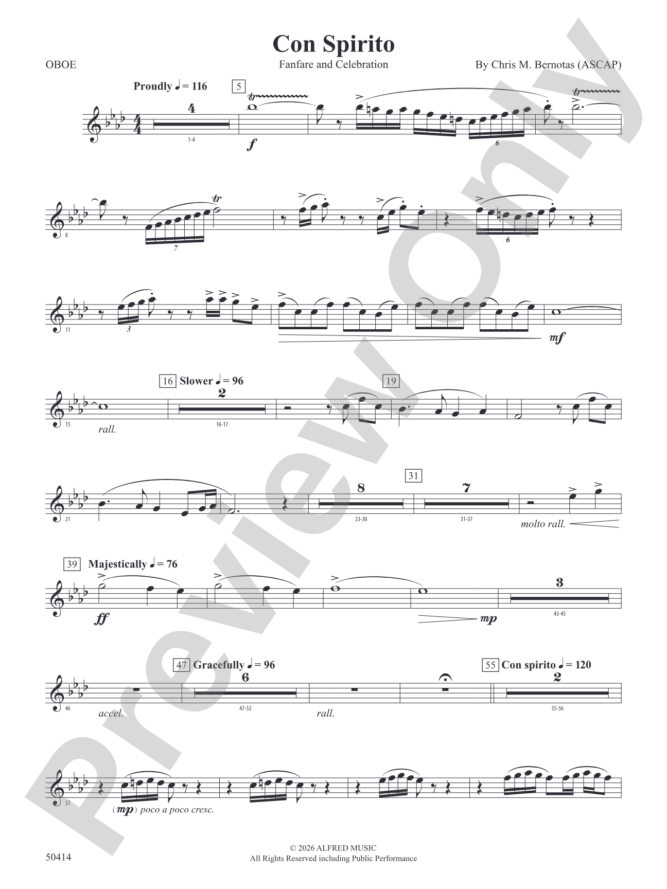 Con Spirito: Oboe