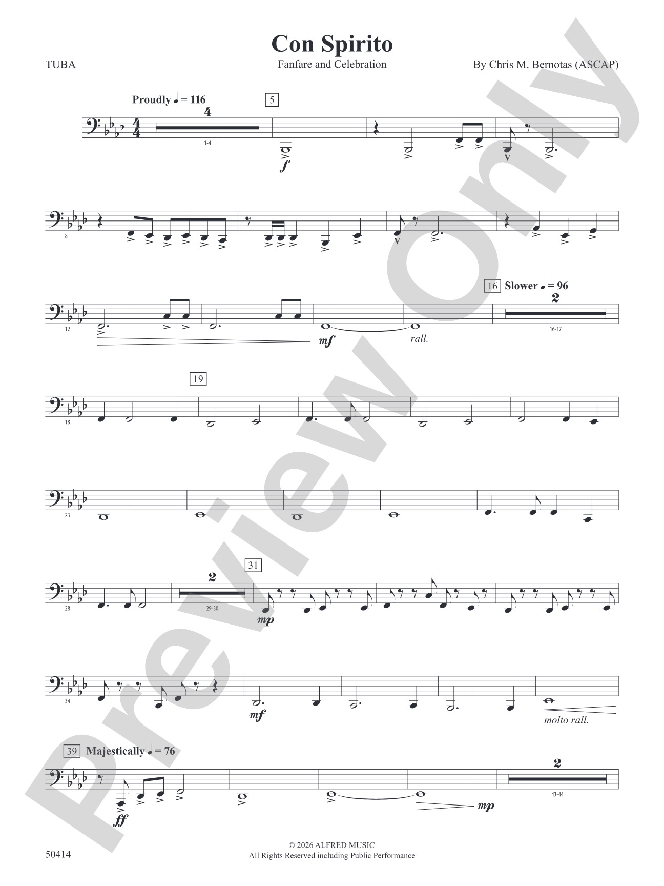Con Spirito: Tuba