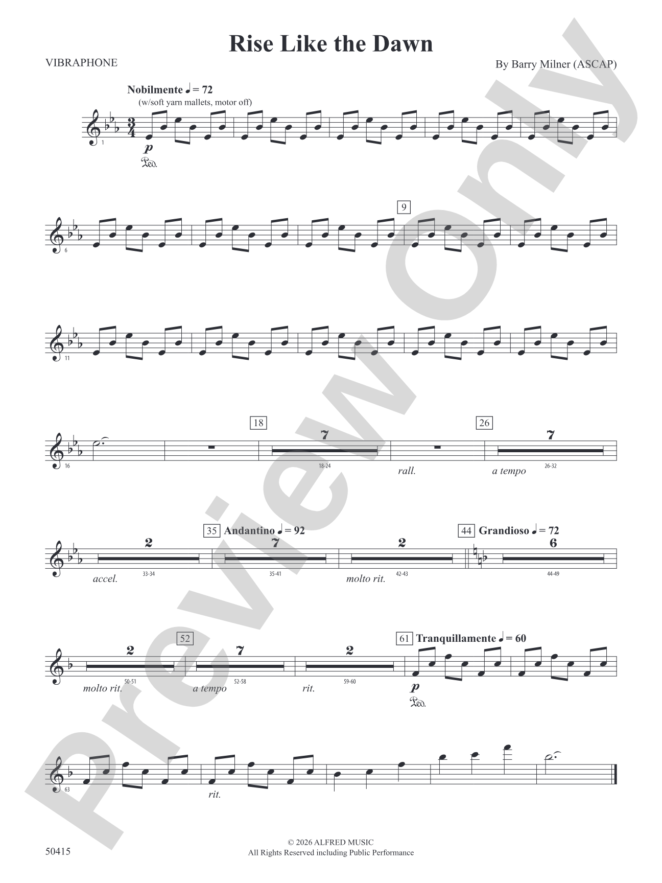 Rise Like the Dawn: Mallets