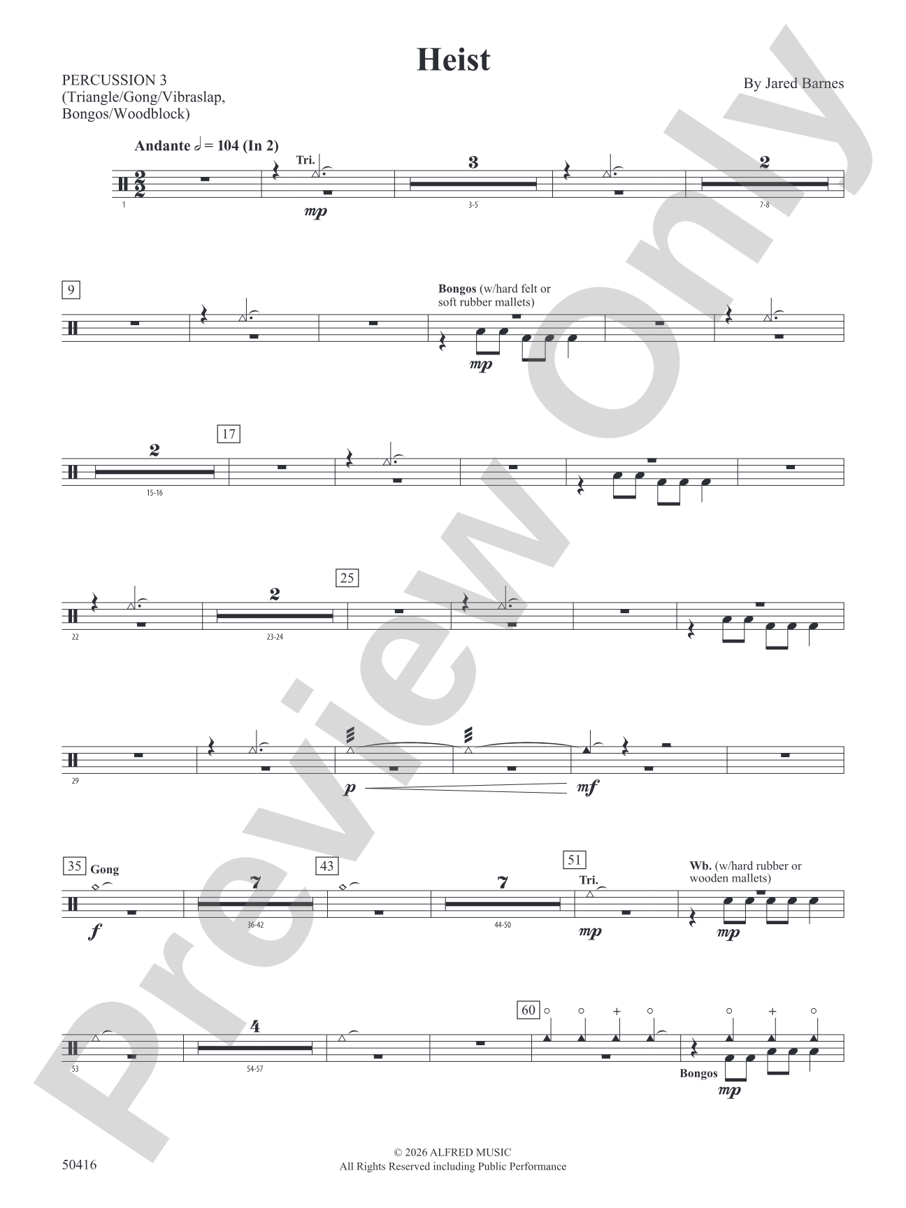 Heist: 3rd Percussion