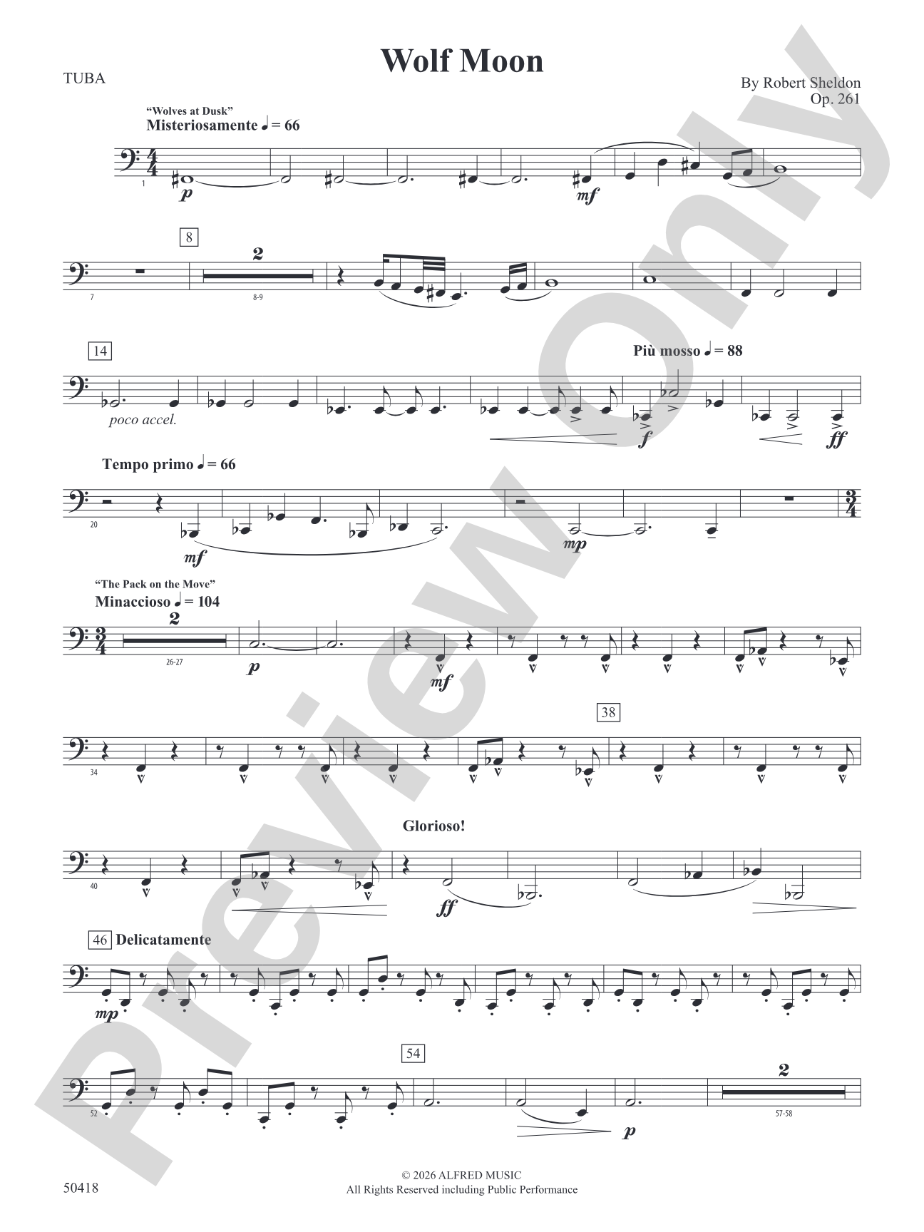 Wolf Moon: Tuba