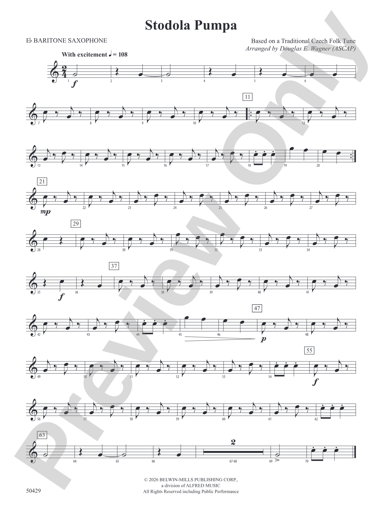 Stodola Pumpa: E-flat Baritone Saxophone