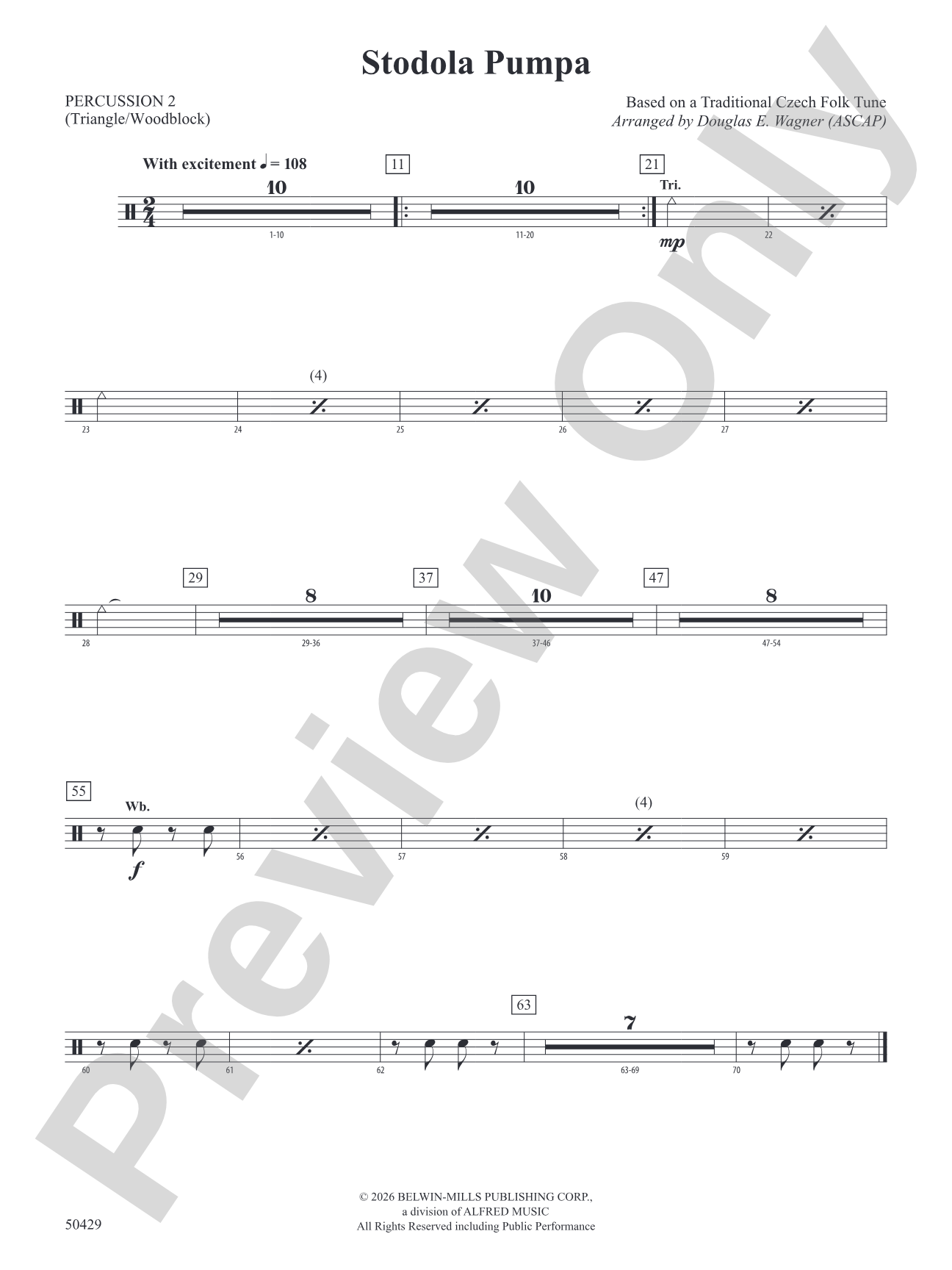 Stodola Pumpa: 2nd Percussion