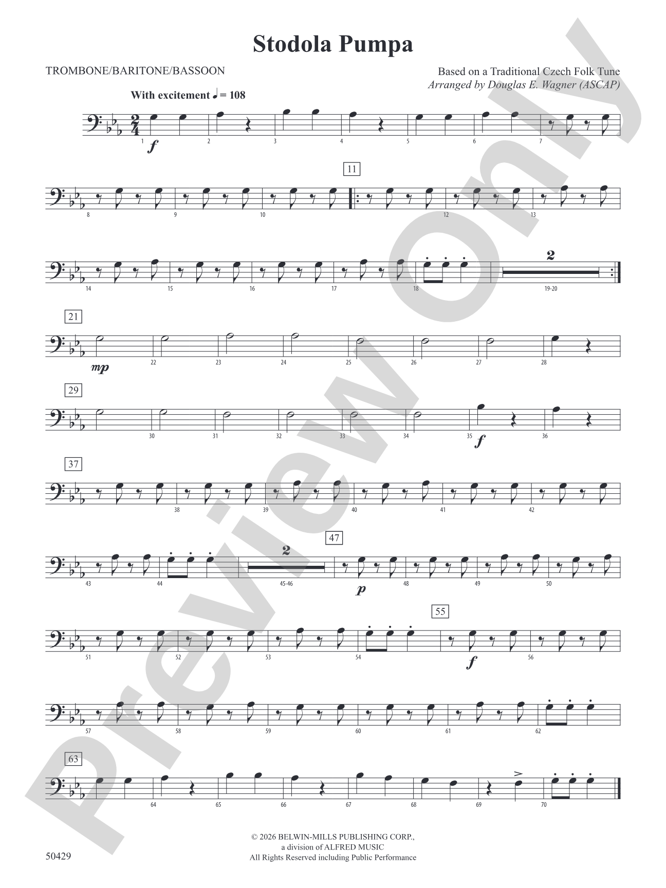 Stodola Pumpa: 1st Trombone