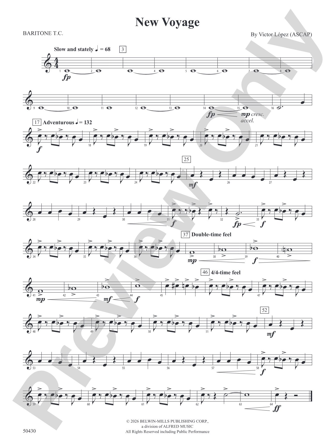 New Voyage: Baritone T.C.