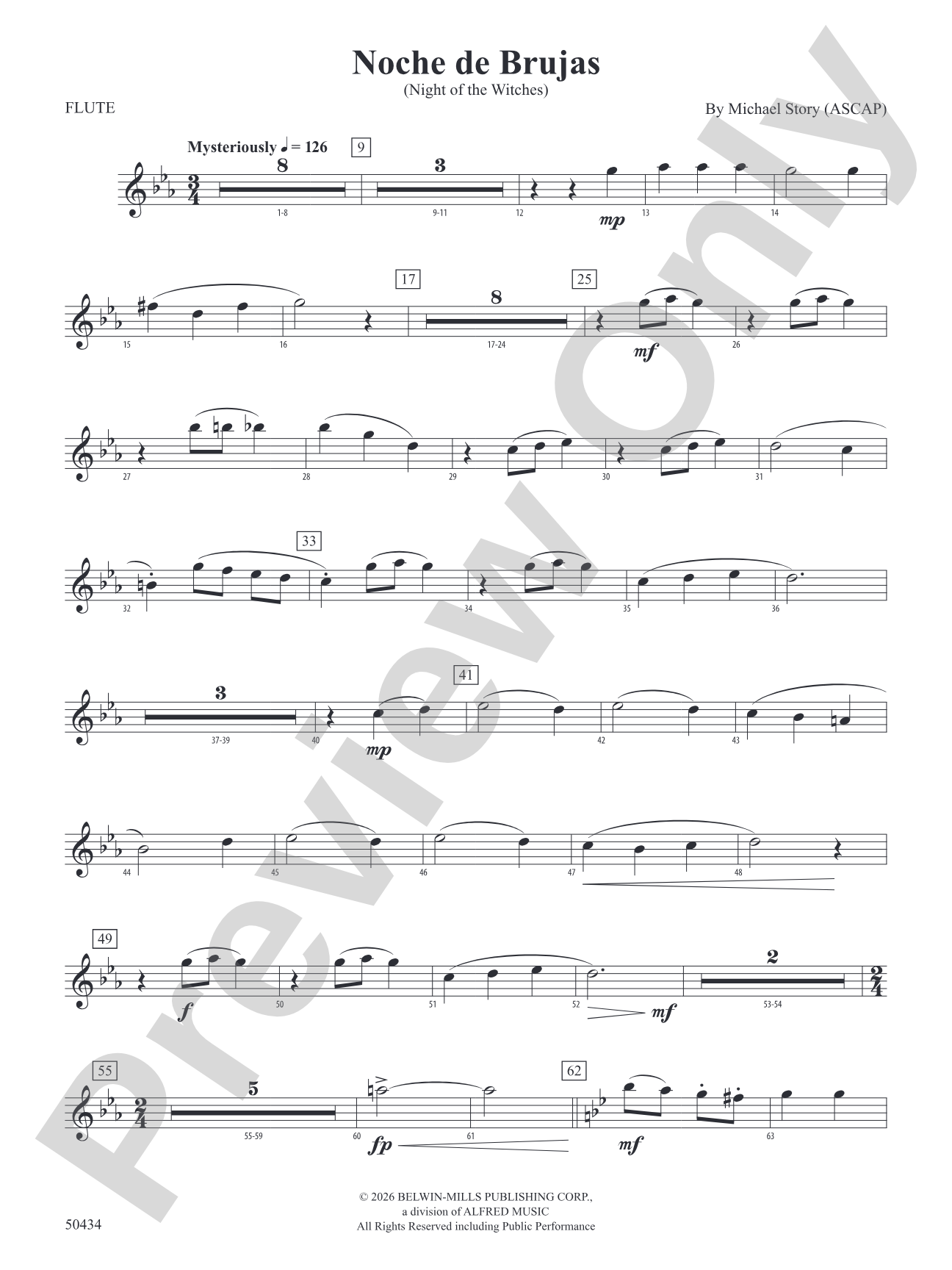 Noche de Brujas: Flute