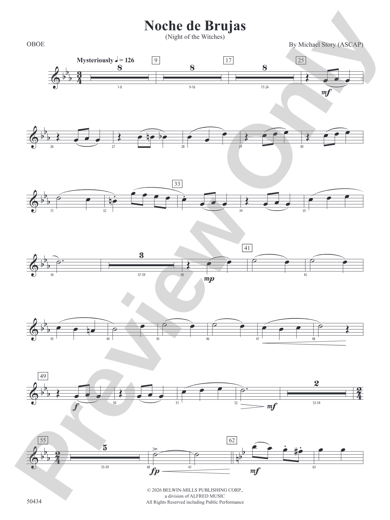 Noche de Brujas: Oboe