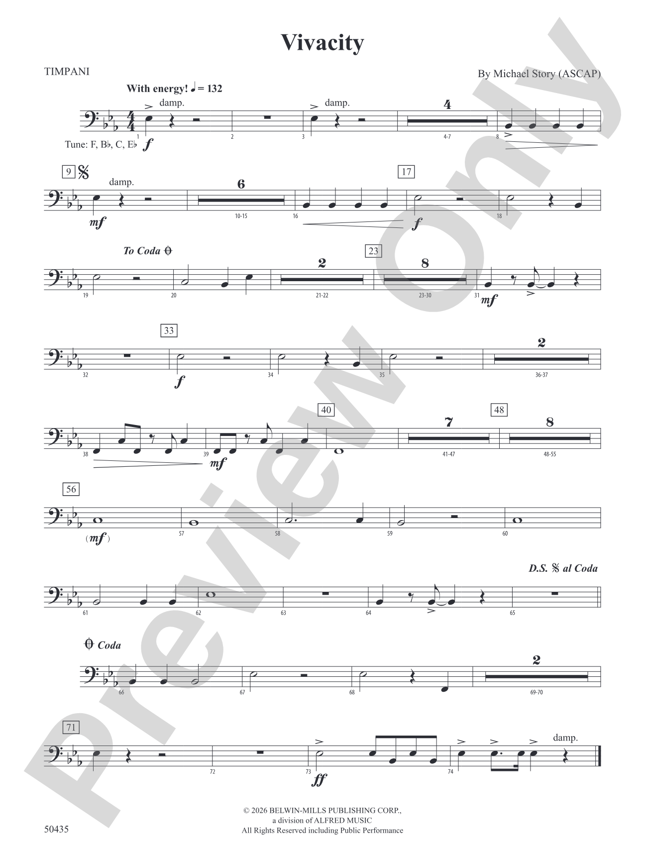 Vivacity: Timpani