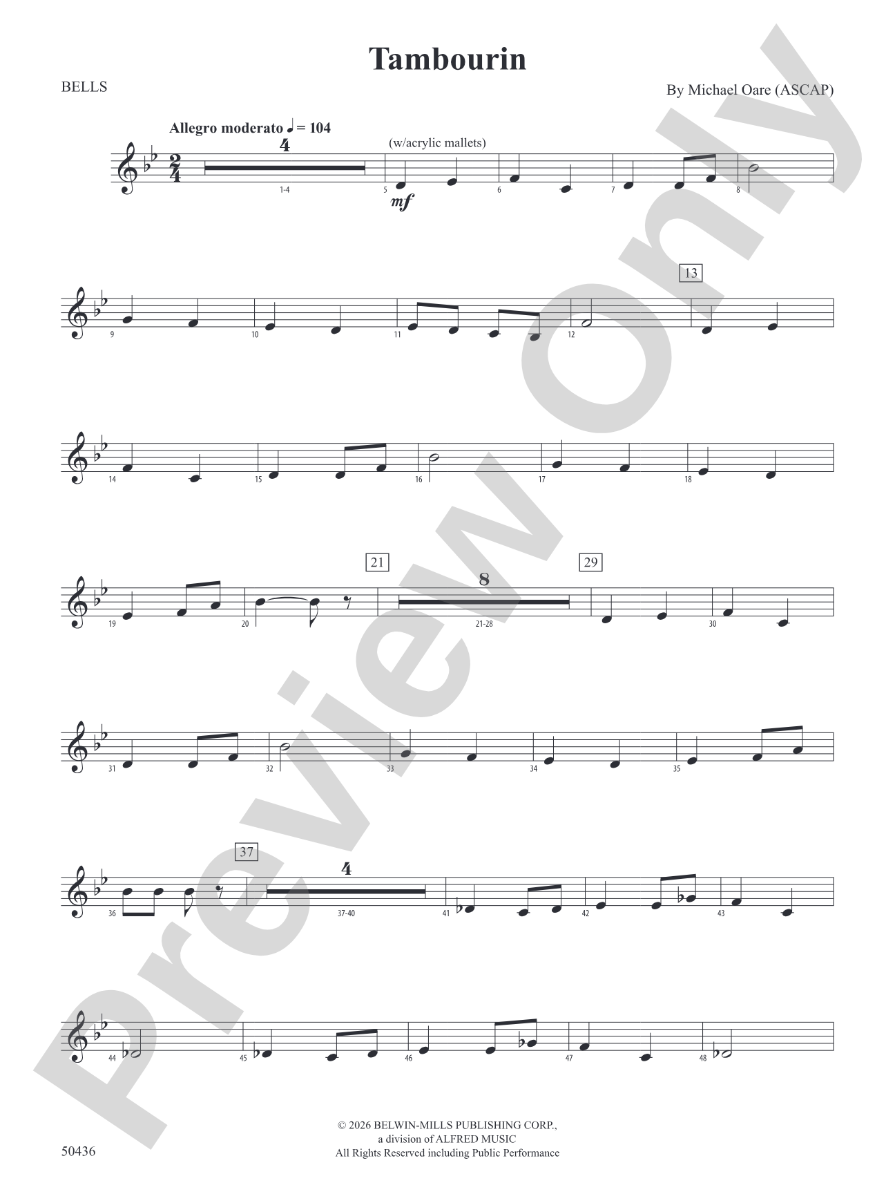Tambourin: Mallets