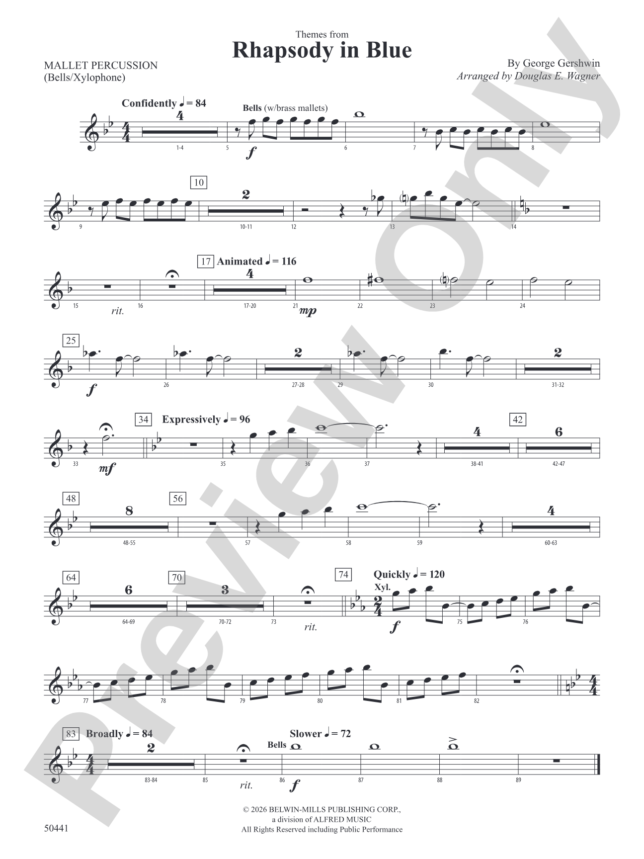 Rhapsody in Blue: Mallets