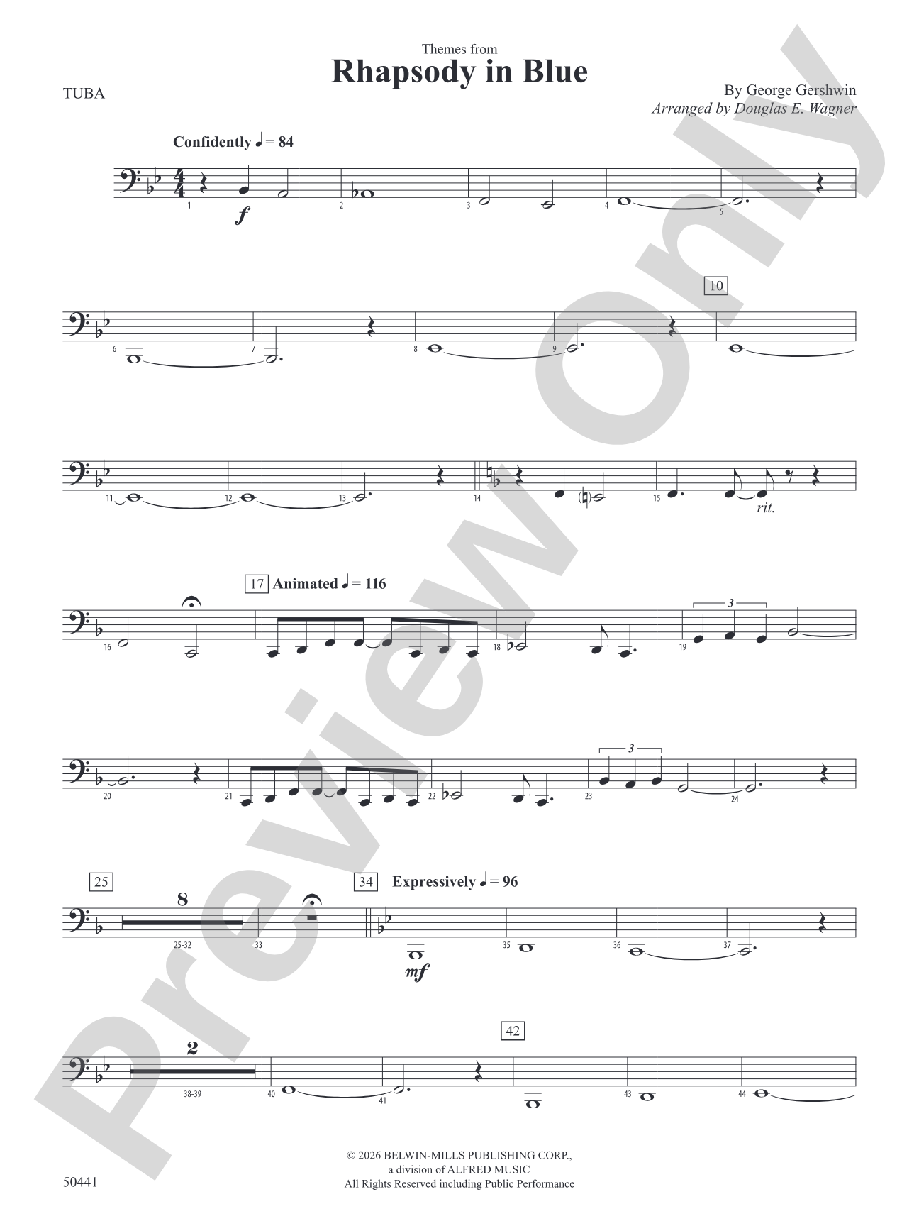 Rhapsody in Blue: Tuba