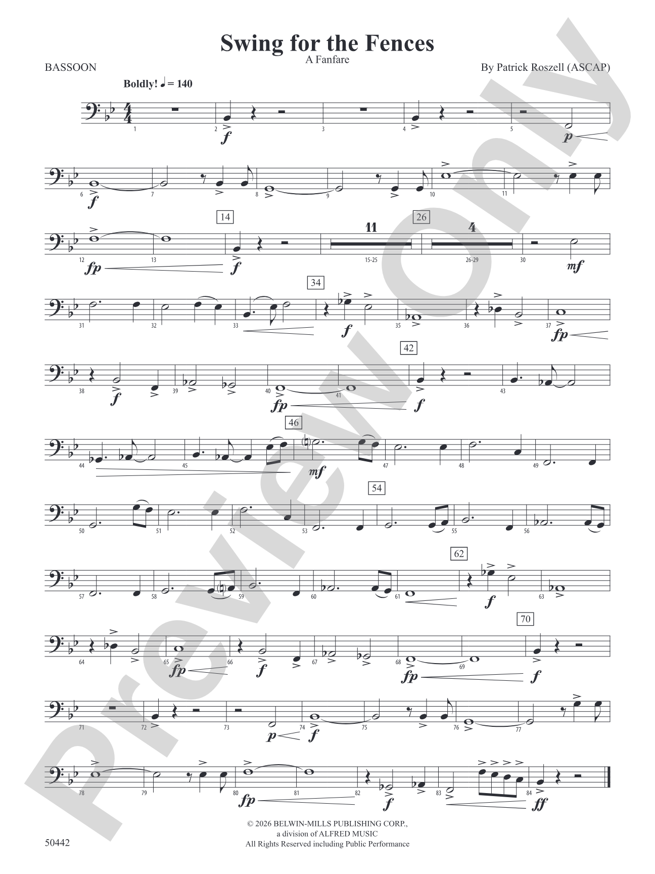 Swing for the Fences: Bassoon
