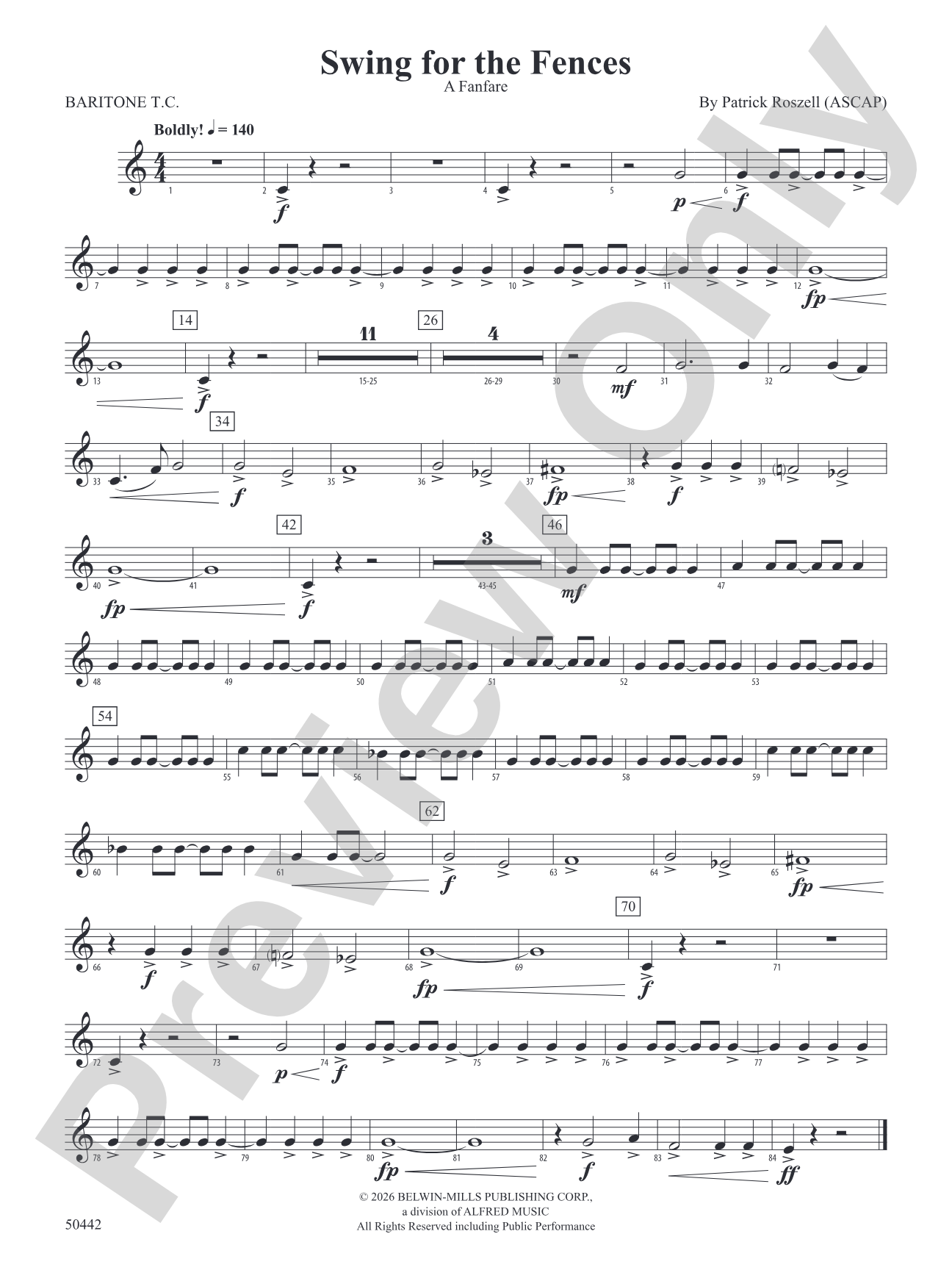 Swing for the Fences: Baritone T.C.