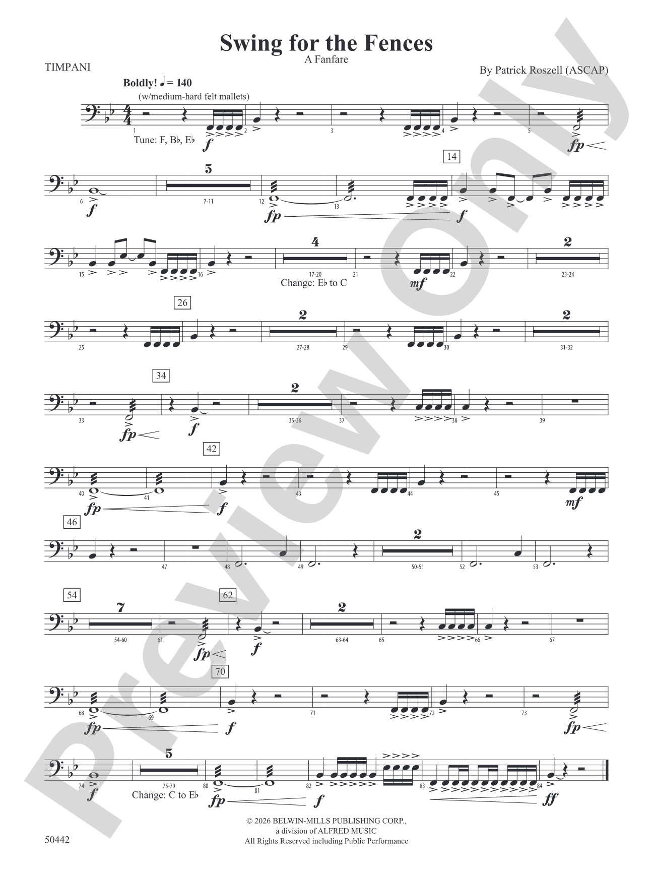 Swing for the Fences: Timpani