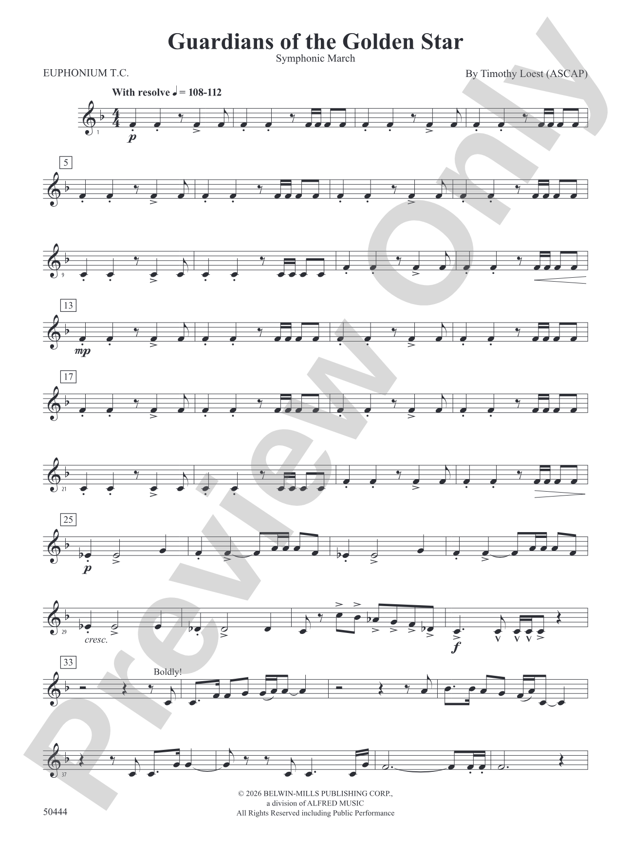 Guardians of the Golden Star: Baritone T.C.