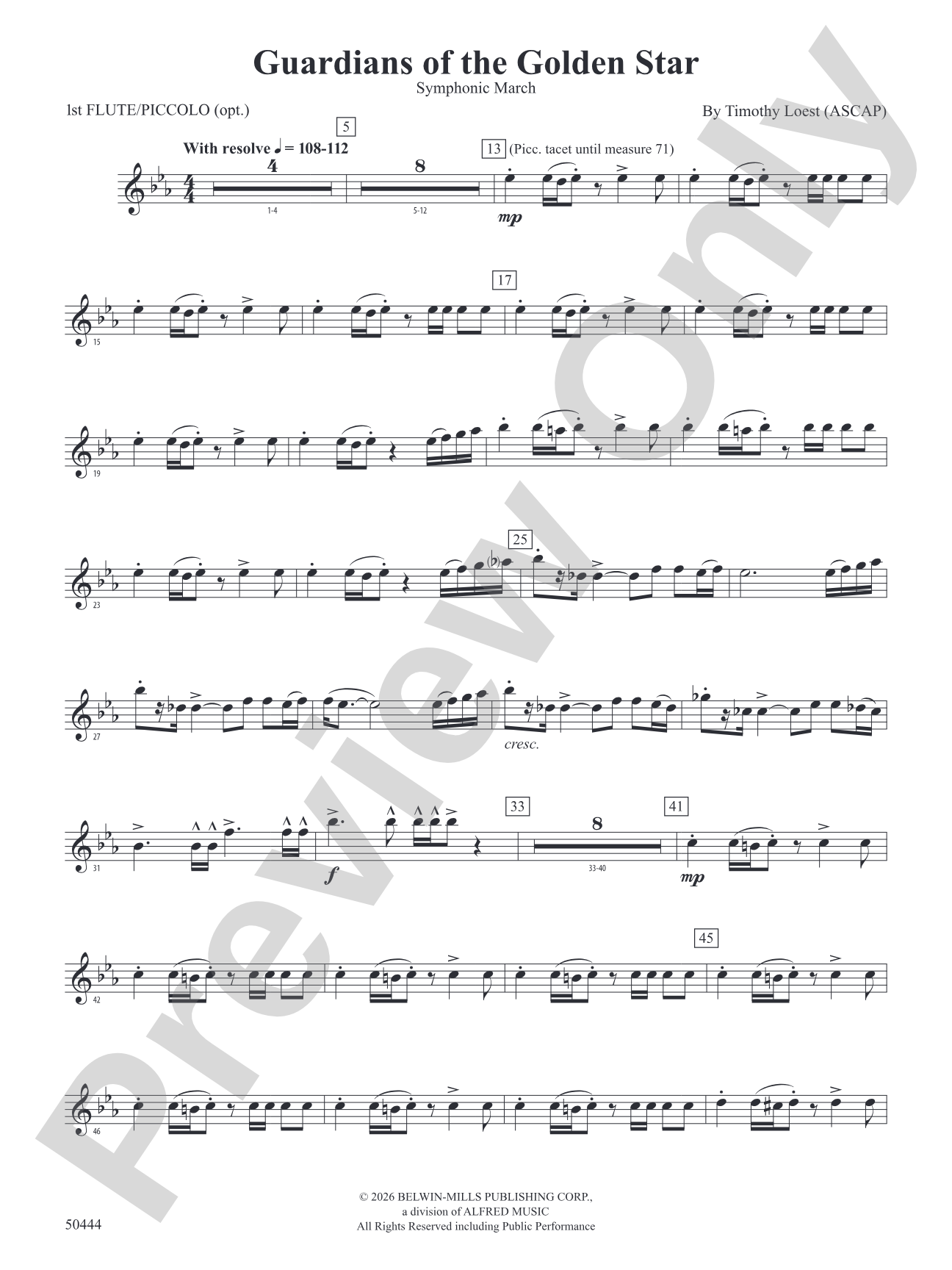 Guardians of the Golden Star: Flute