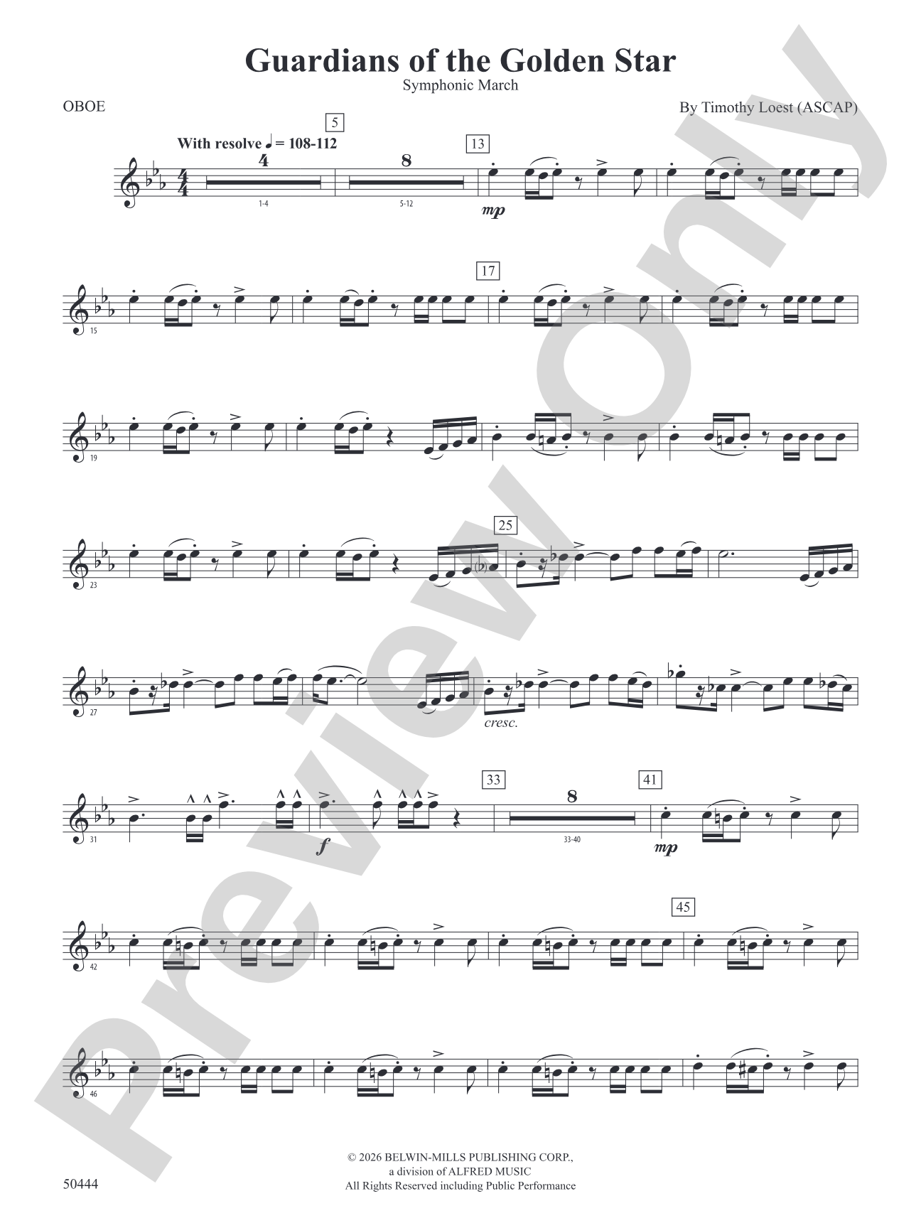 Guardians of the Golden Star: Oboe