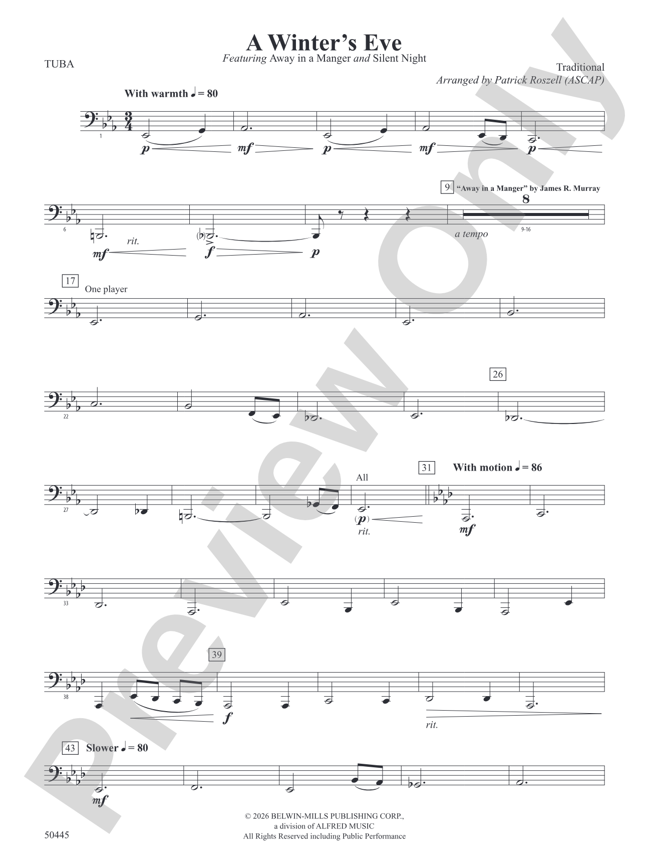 A Winter's Eve: Tuba