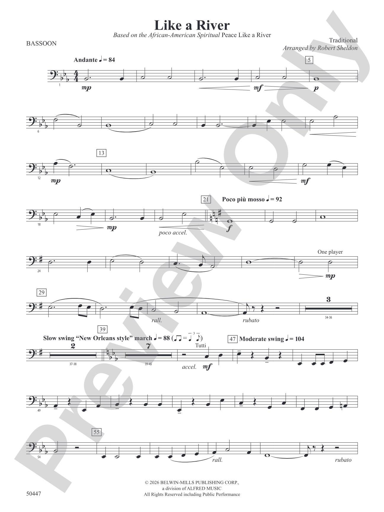 Like a River: Bassoon