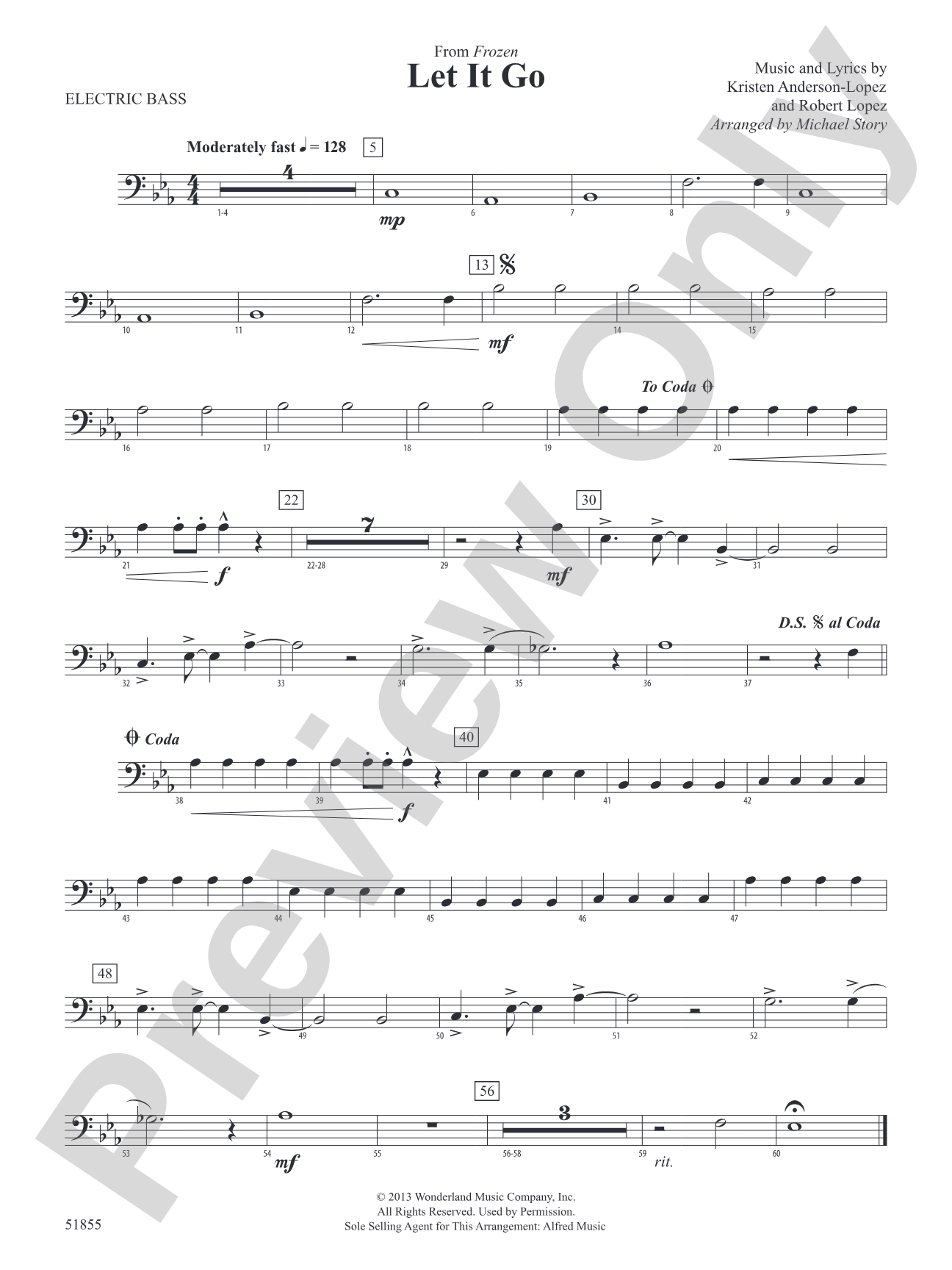 Let It Go: Electric Bass