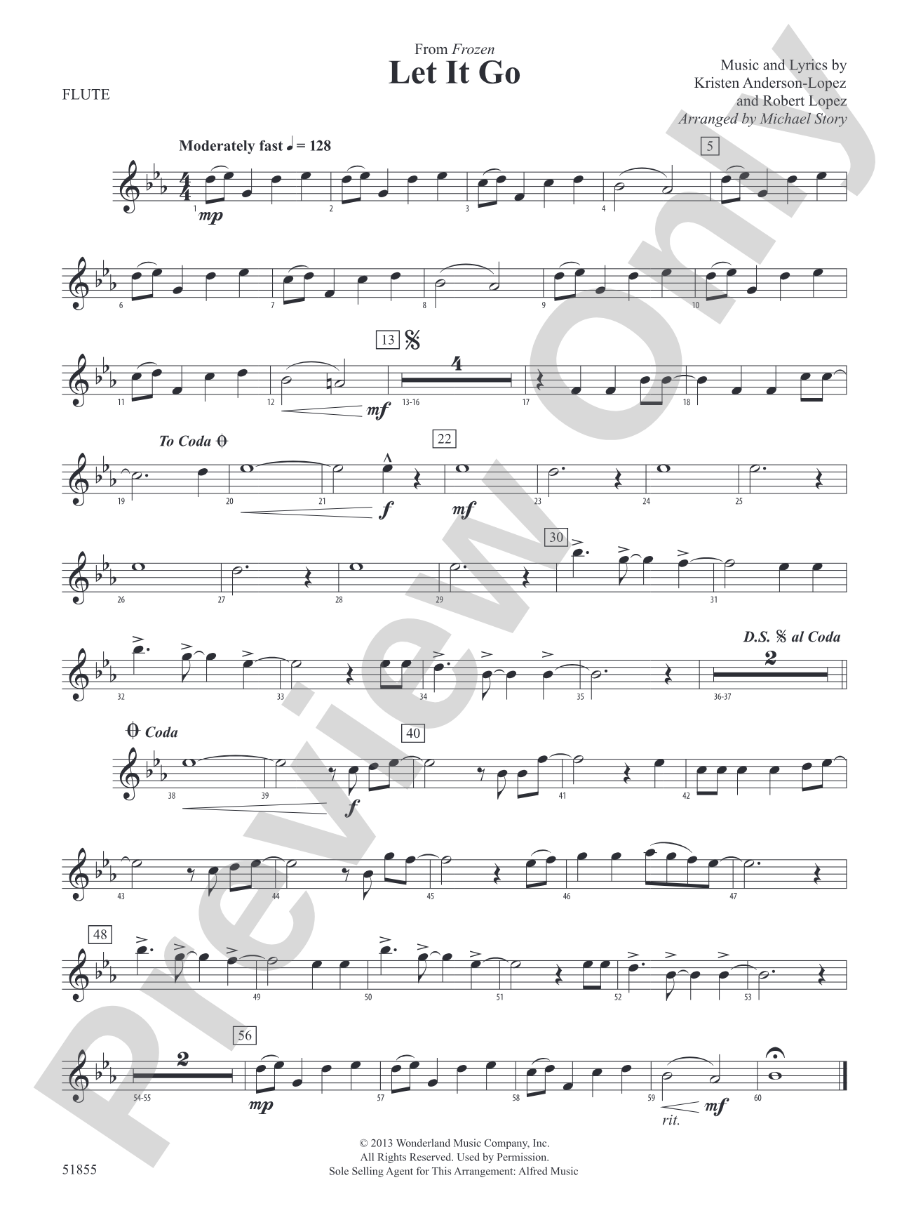 Let It Go: Flute