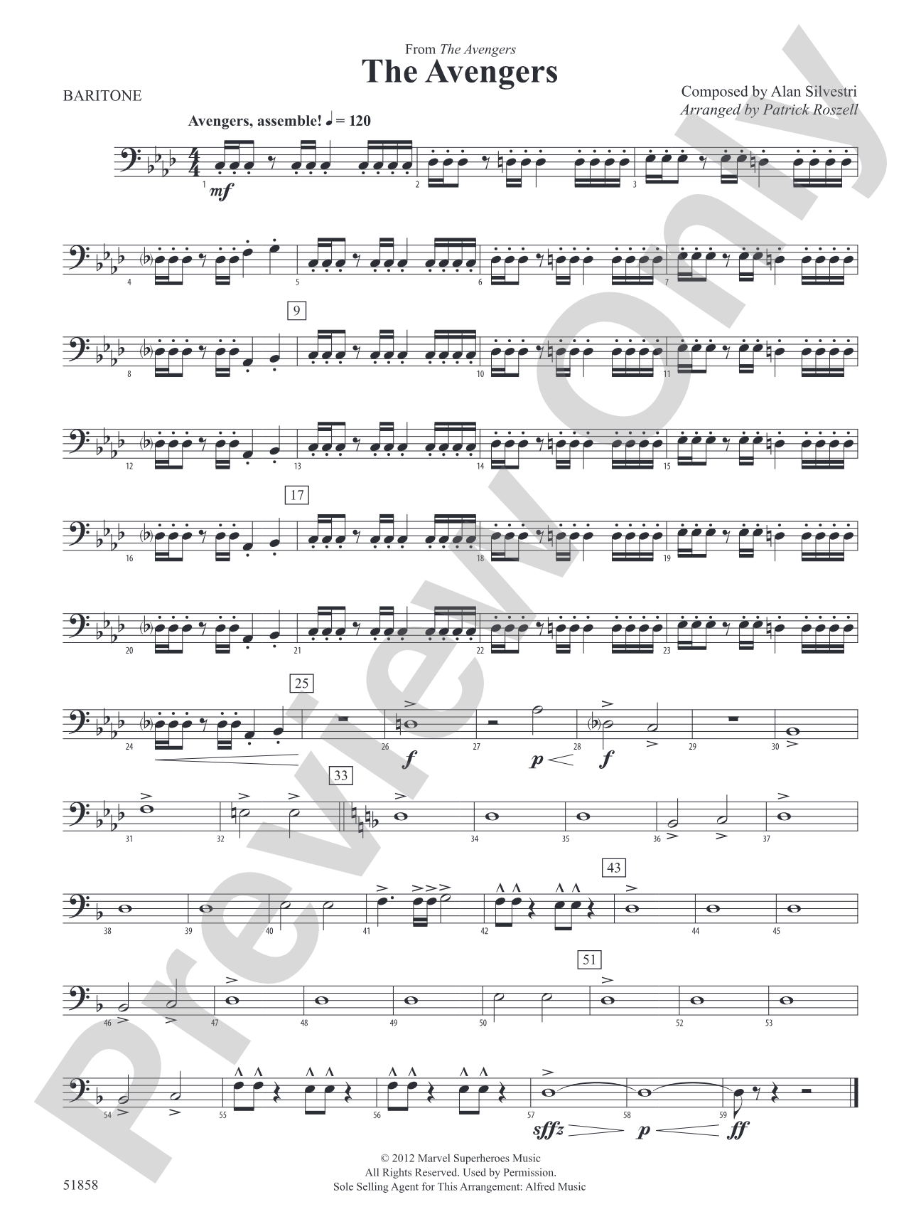 The Avengers: Baritone B.C.