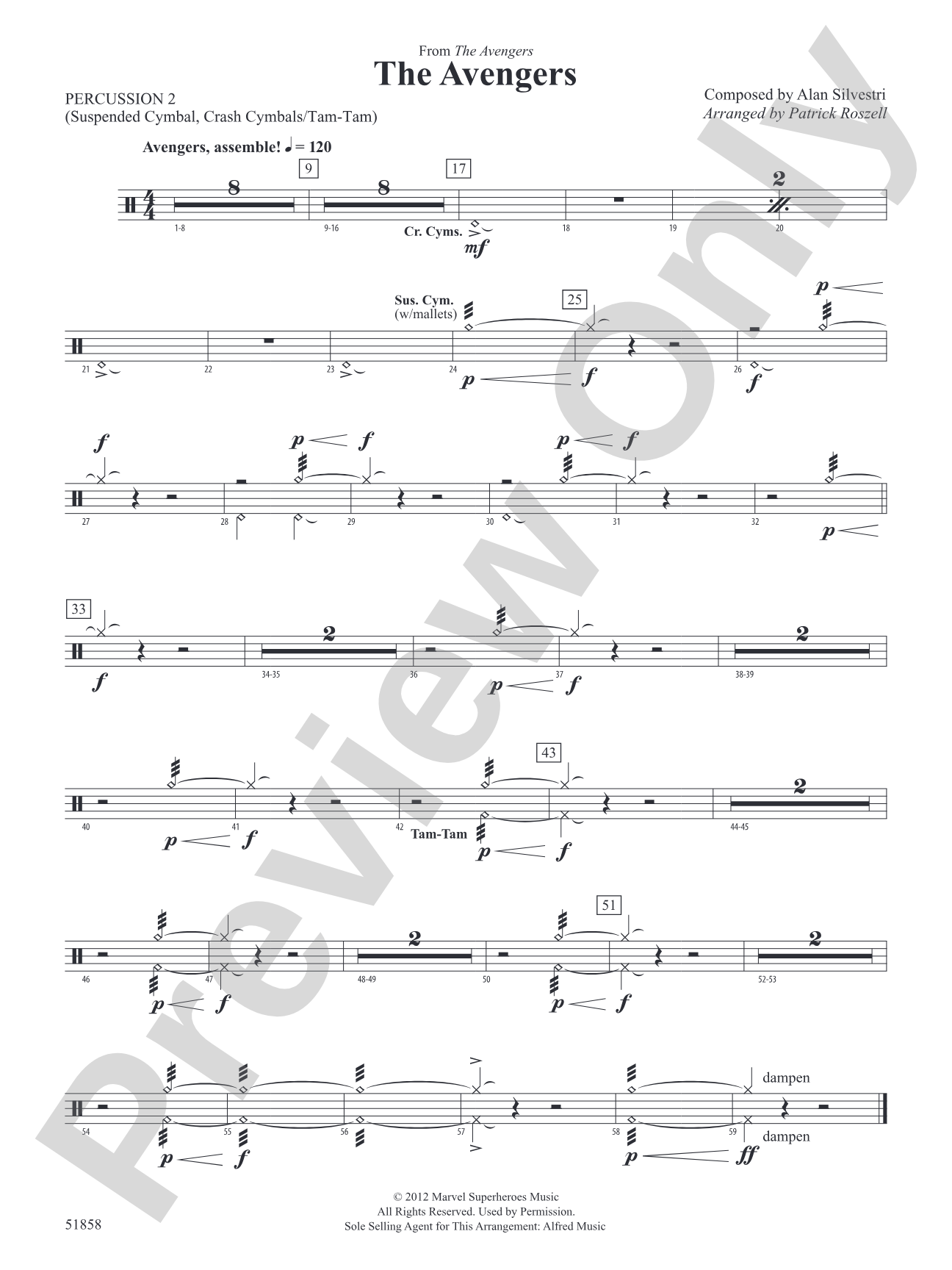 The Avengers: 2nd Percussion