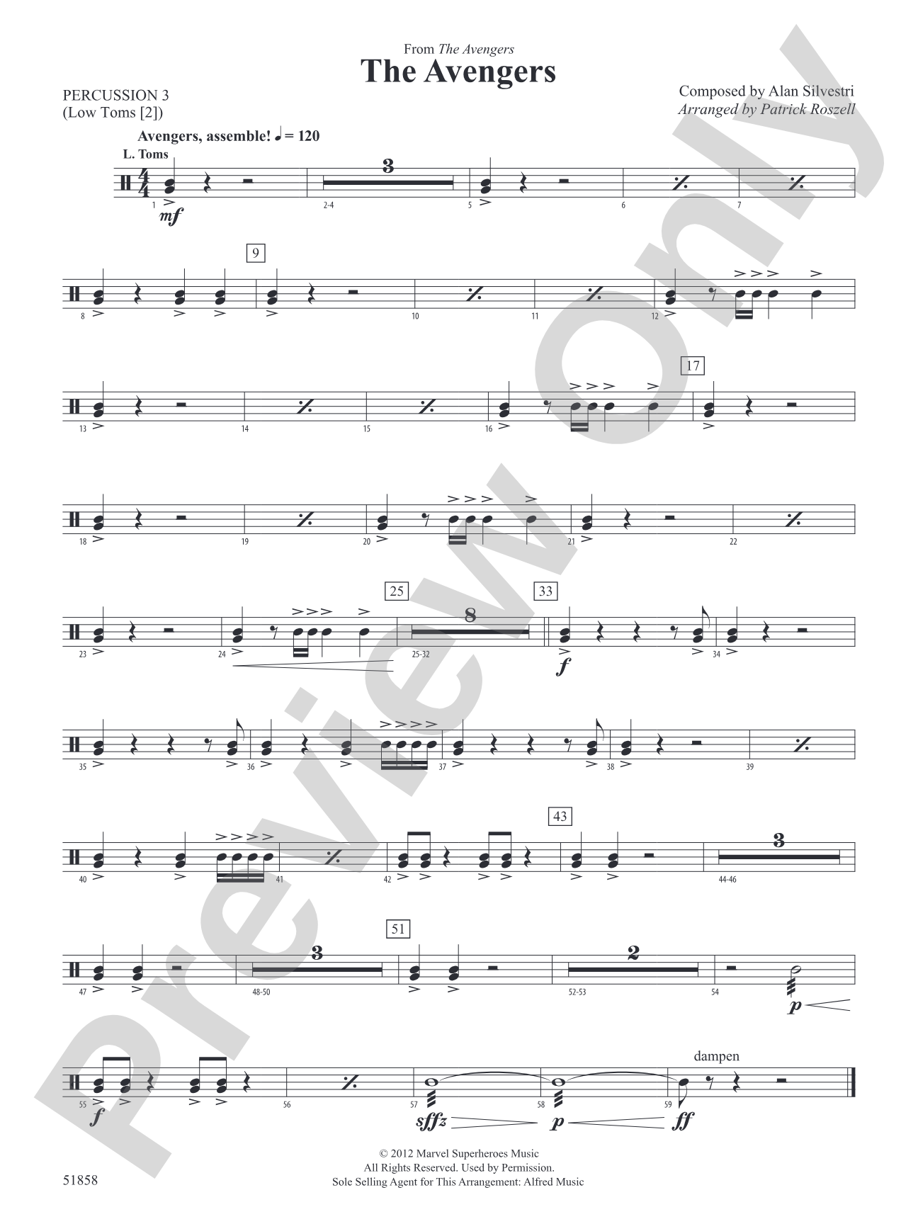 The Avengers: 3rd Percussion