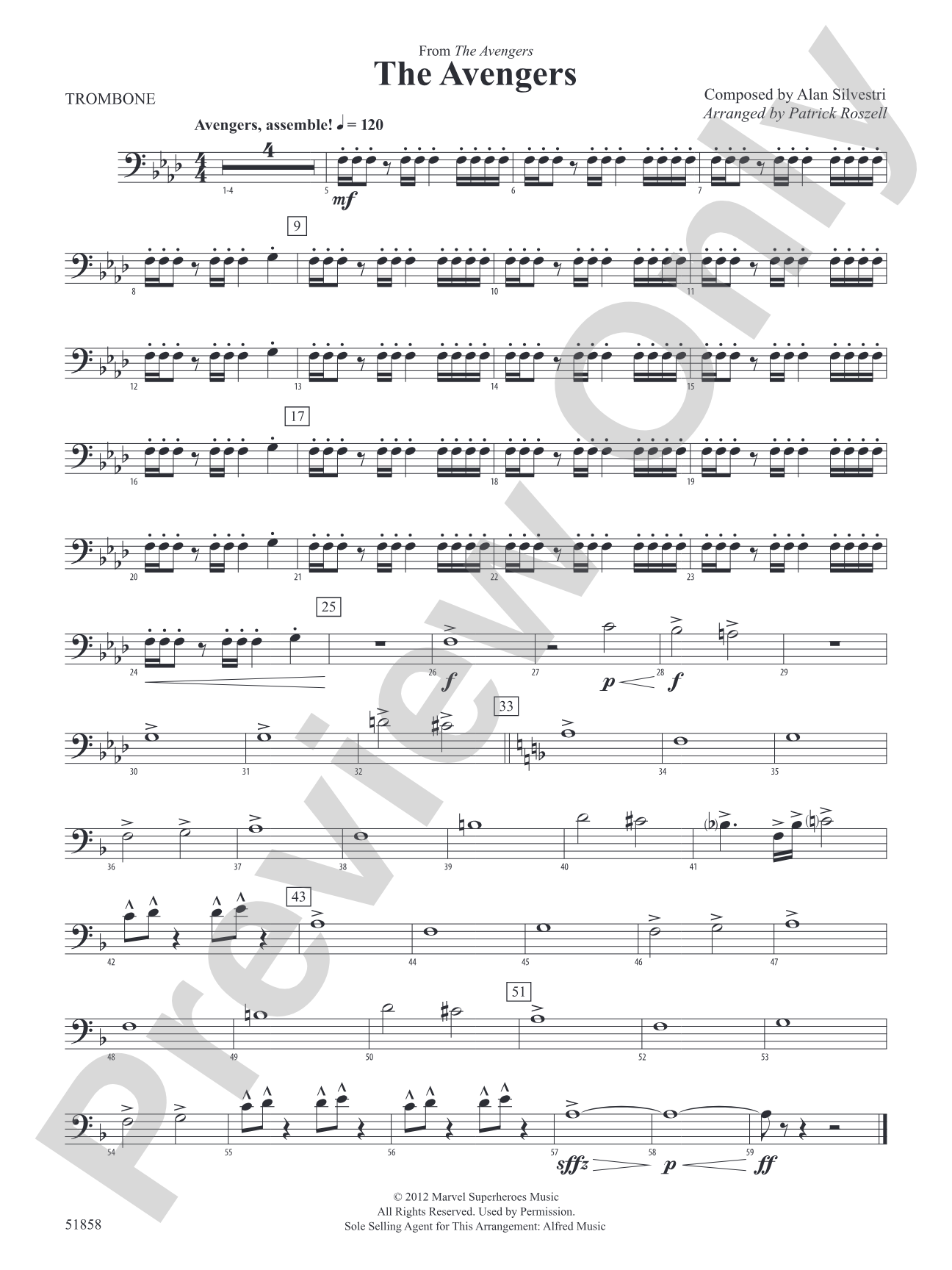 The Avengers: 1st Trombone